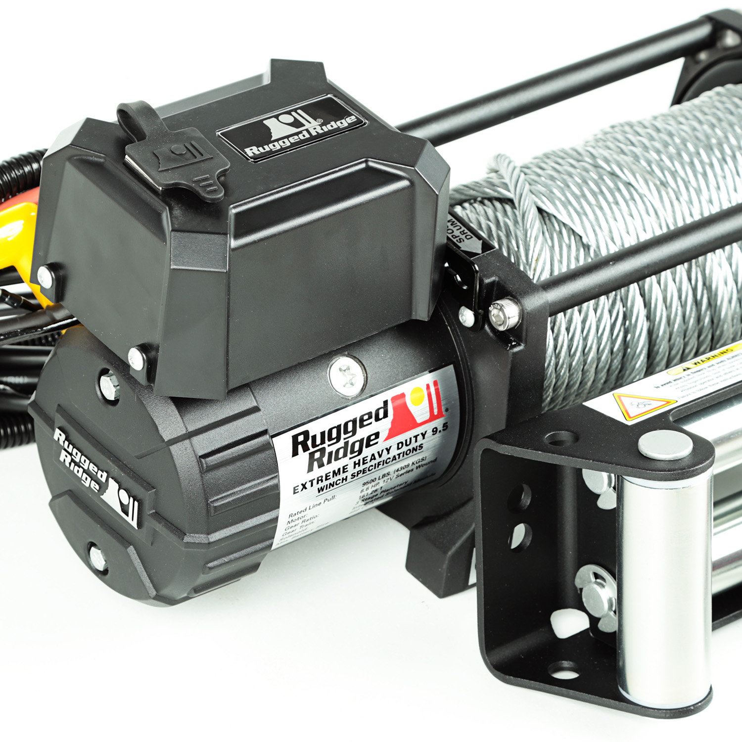 Rugged Ridge 15100 05 Nautic Winch 9500lbs Quadratec