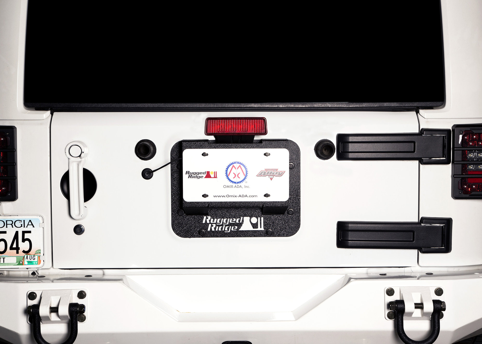 Rugged Ridge 11586 11 Tire Carrier Delete Kit For 07 18