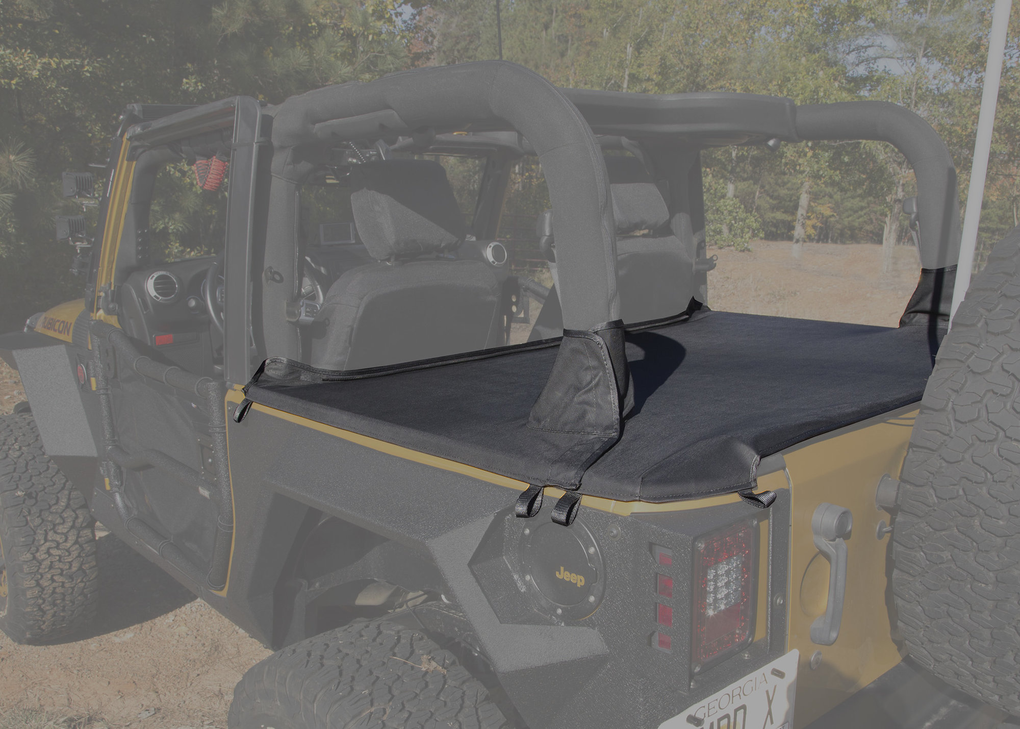 Rugged Ridge 13550 03 Tonneau Cover For 07 18 Jeep Wrangler Jk 2 Door Quadratec