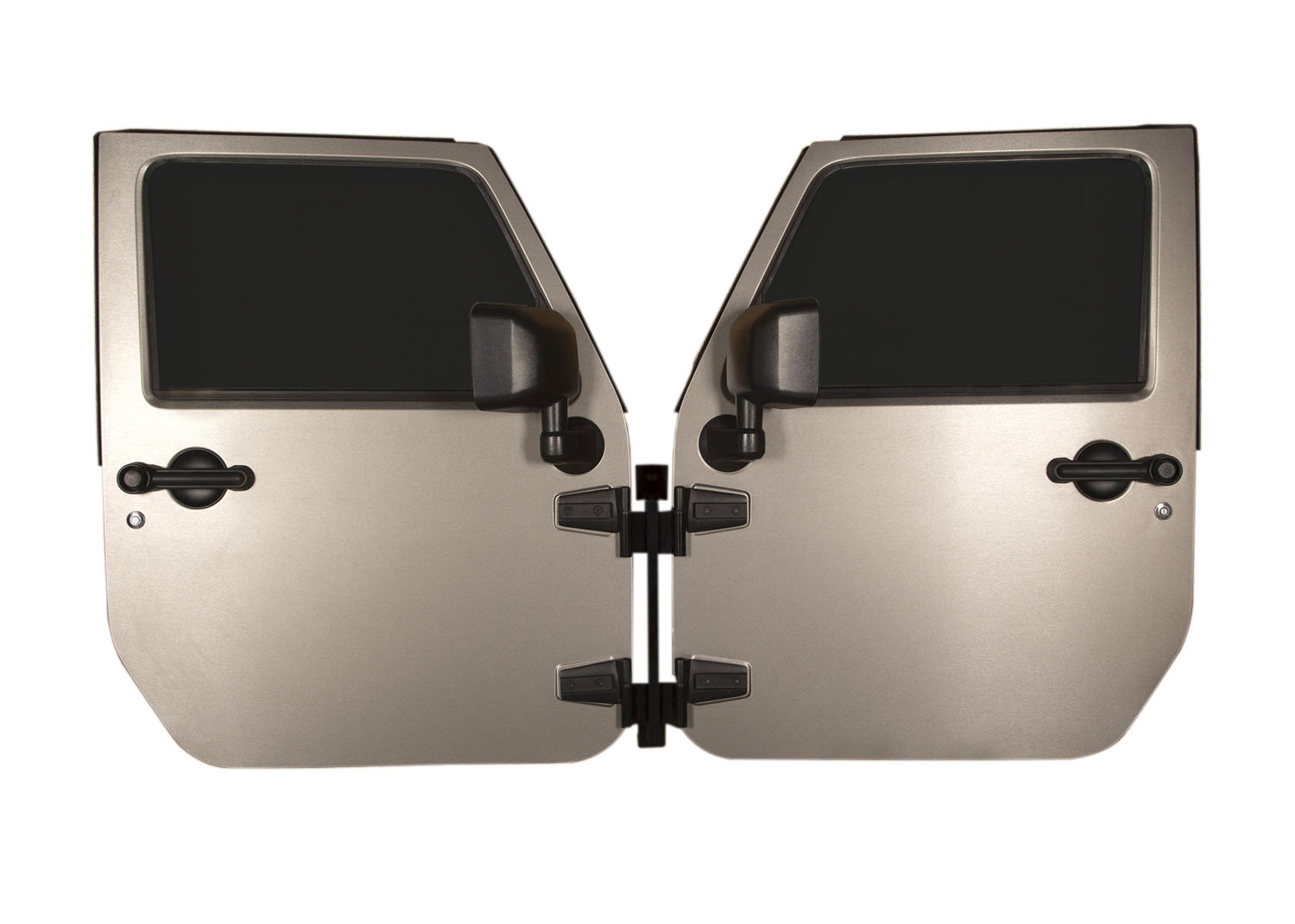 Rugged Ridge 12107.10 Wall Mount Door Holders for 76 23 Jeep