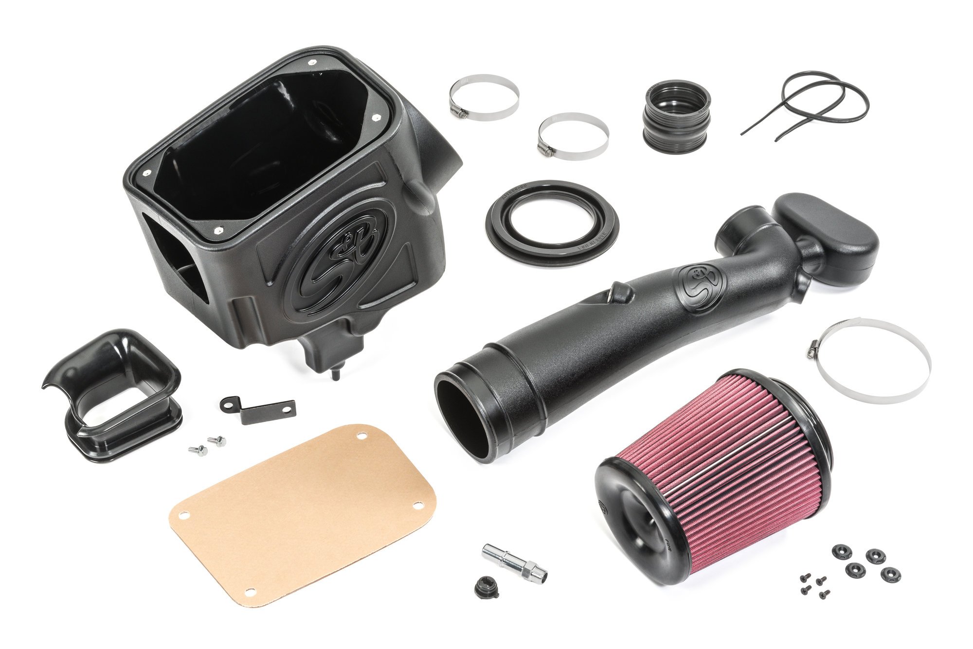 S&B Filters 755121 Cold Air Intake with Cotton Cleanable Filter for 18