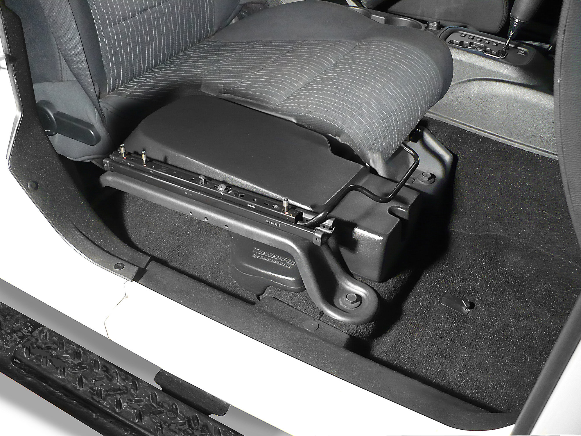 Select Increments 31649 Neo-Pod Subwoofer Enclosure Without Speaker for  07-18 Jeep Wrangler JK | Quadratec