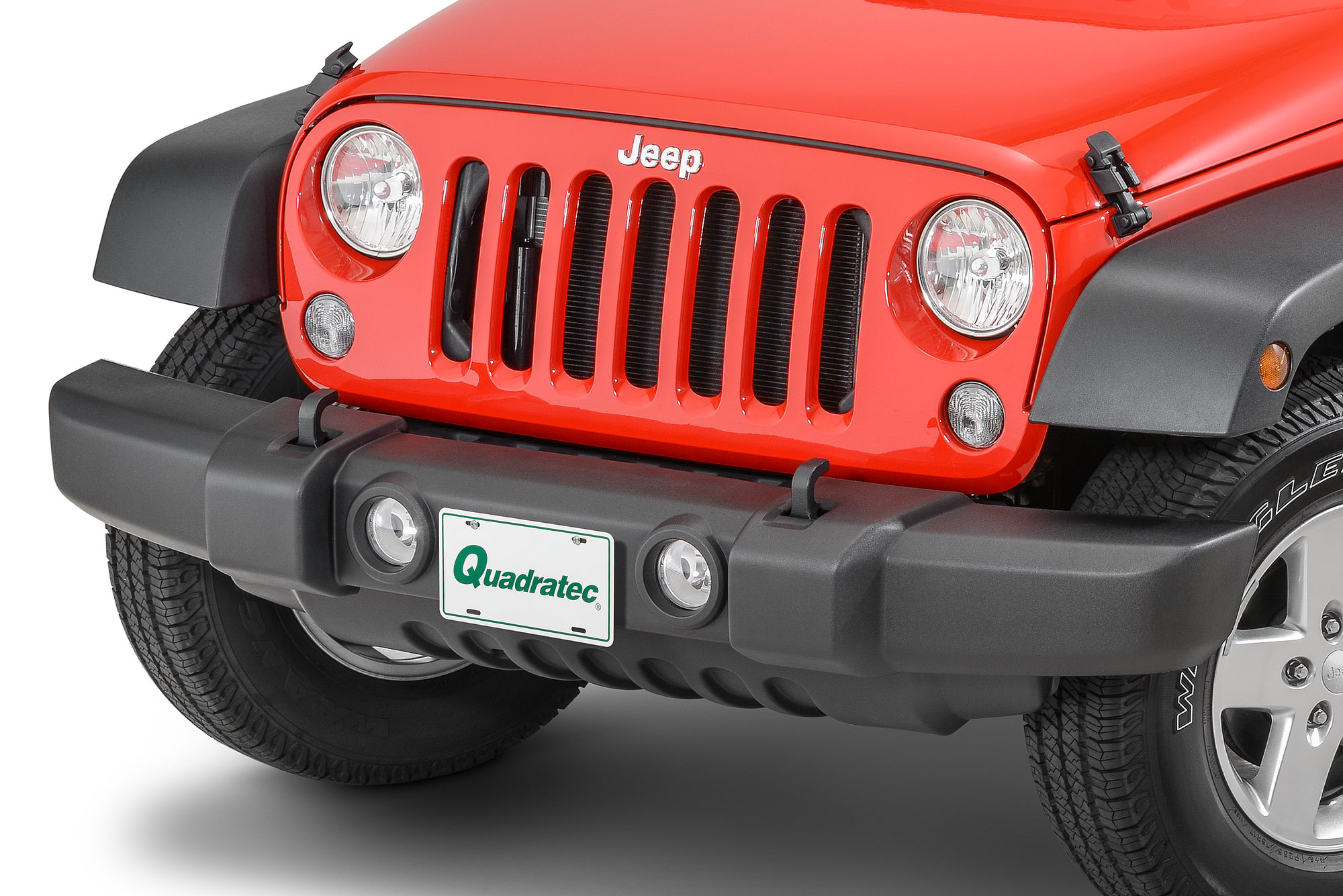 2008-2014 Jeep Wrangler STO-N-SHO Take Off Removable Front License Plate Bracket