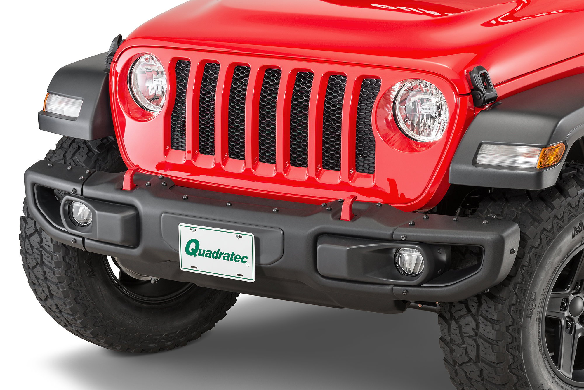 StoNSho Removable Quick Release Front License Plate Bracket for 18-20  Wrangler JL and Gladiator JT | Quadratec