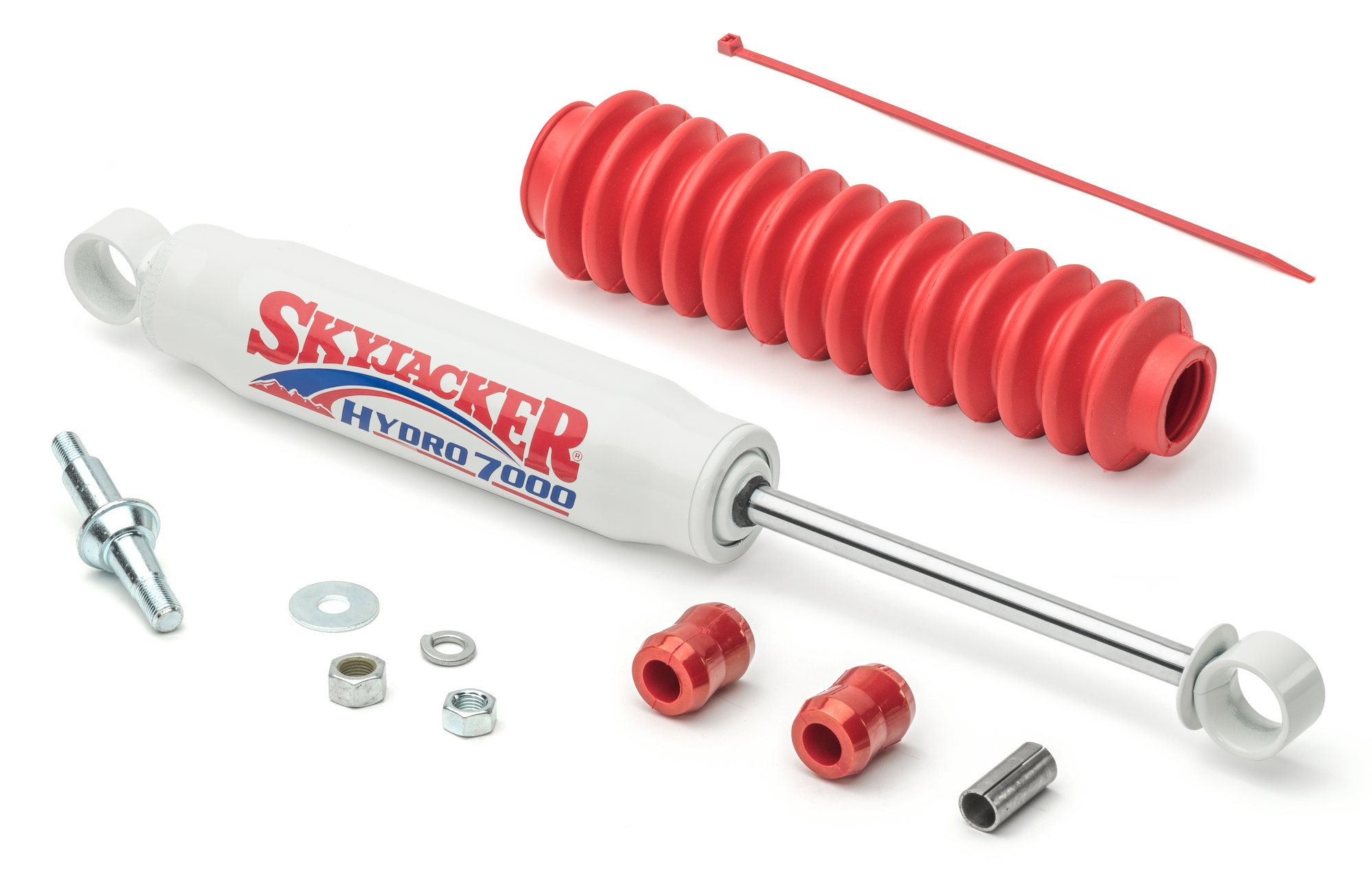 Skyjacker 7009 Steering Stabilizer for 84-06 Jeep Cherokee XJ, Grand  Cherokee ZJ, Comanche MJ, Wrangler YJ, TJ & Unlimited | Quadratec