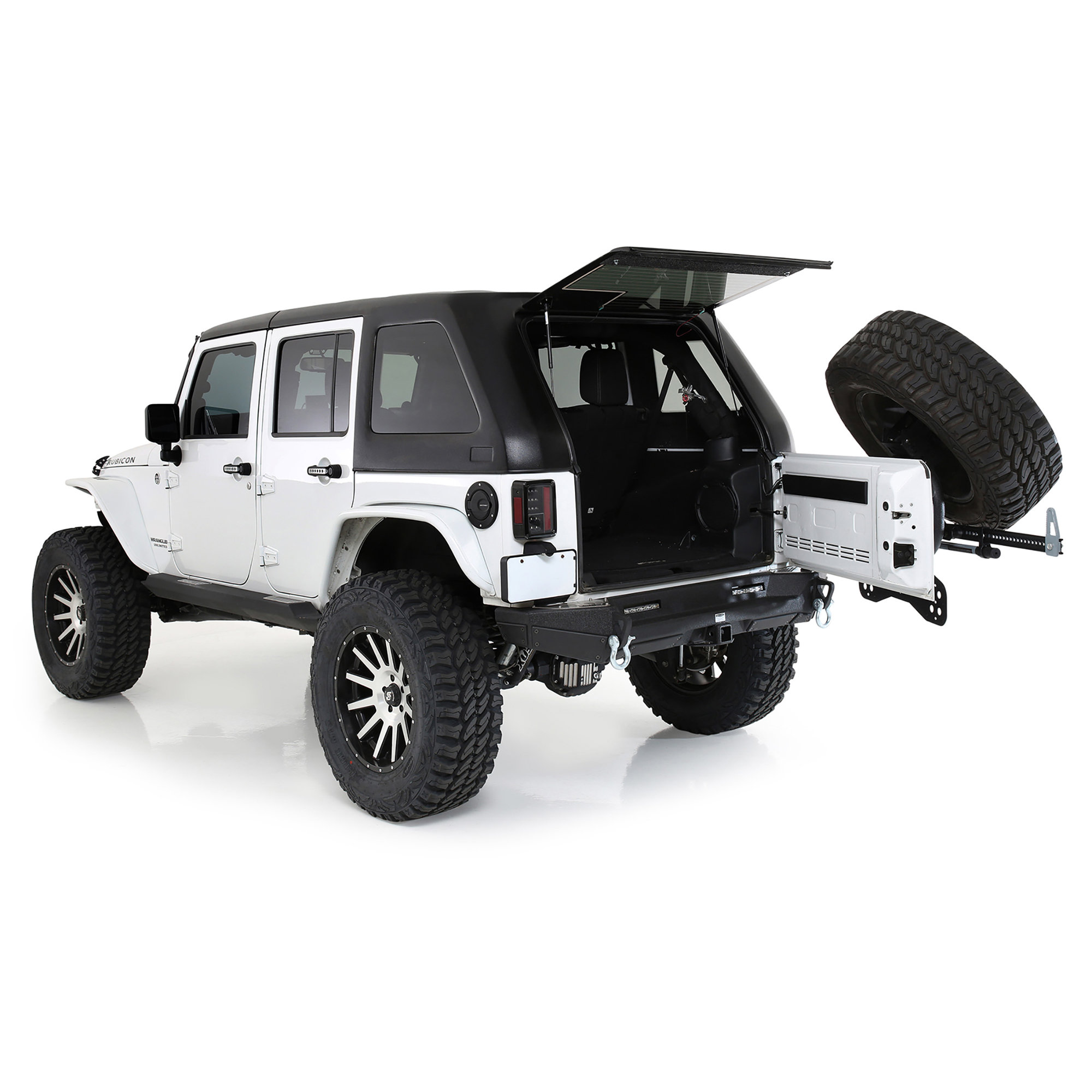 Smittybilt 618703 Slant Hard Top for 07-18 Wrangler Unlimited JK | Quadratec Smittybilt 618703 Slant Hard Top for 07-18 Wrangler Unlimited JK | Quadratec
