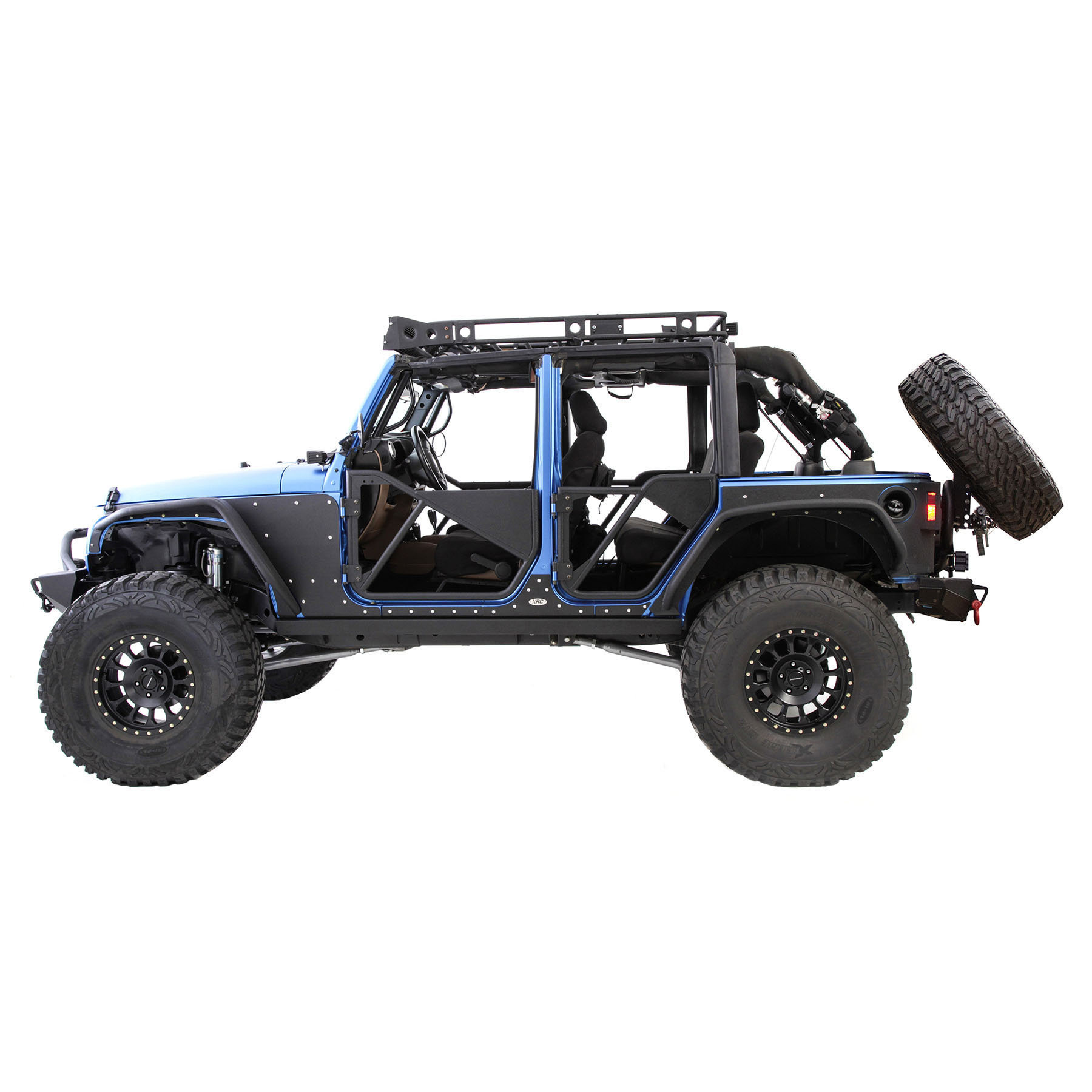 Smittybilt Gen2 Bolt On Tire Carrier With Xrc Slant Tire