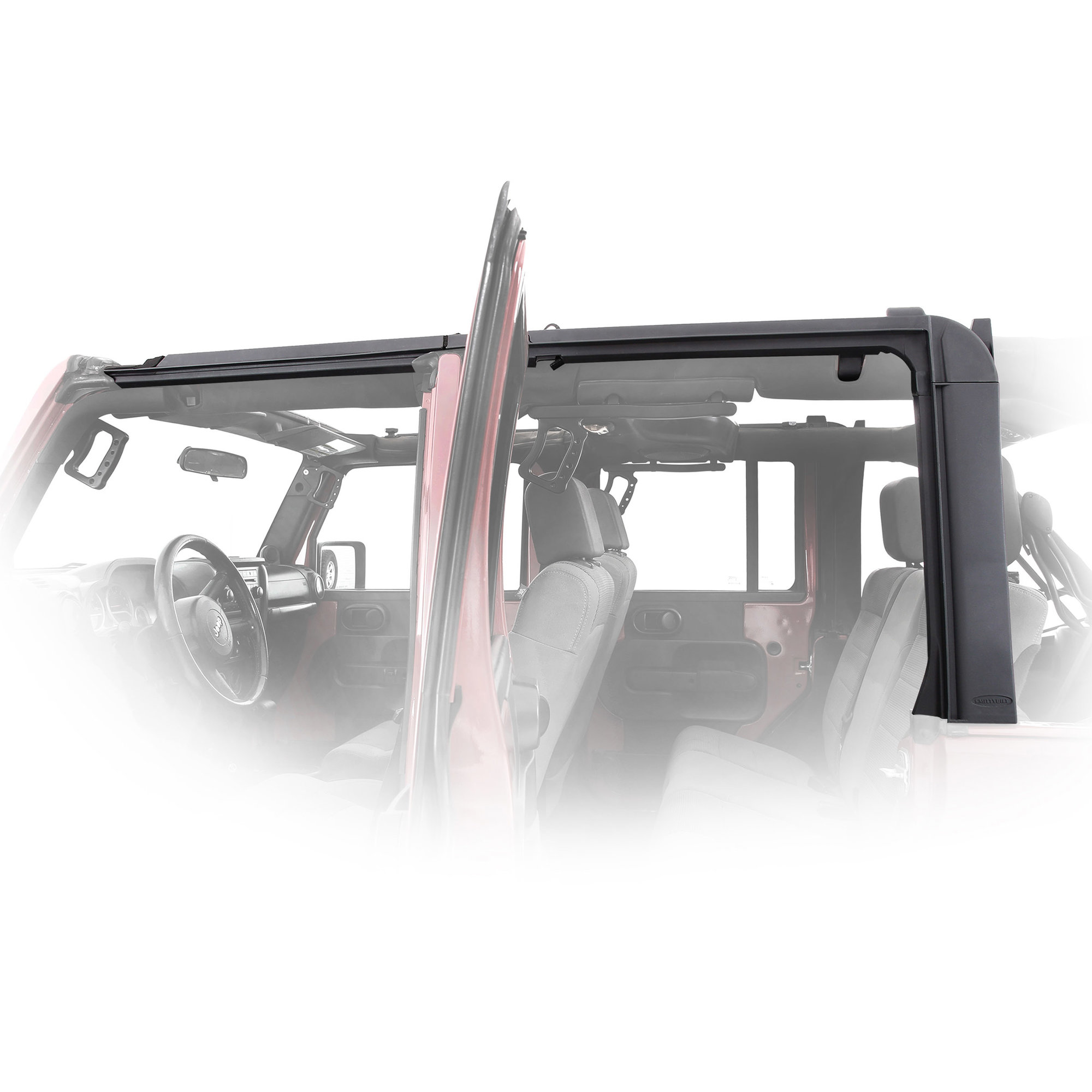 Smittybilt 91406 Oe Style Door Surrounds For 07 18 Jeep