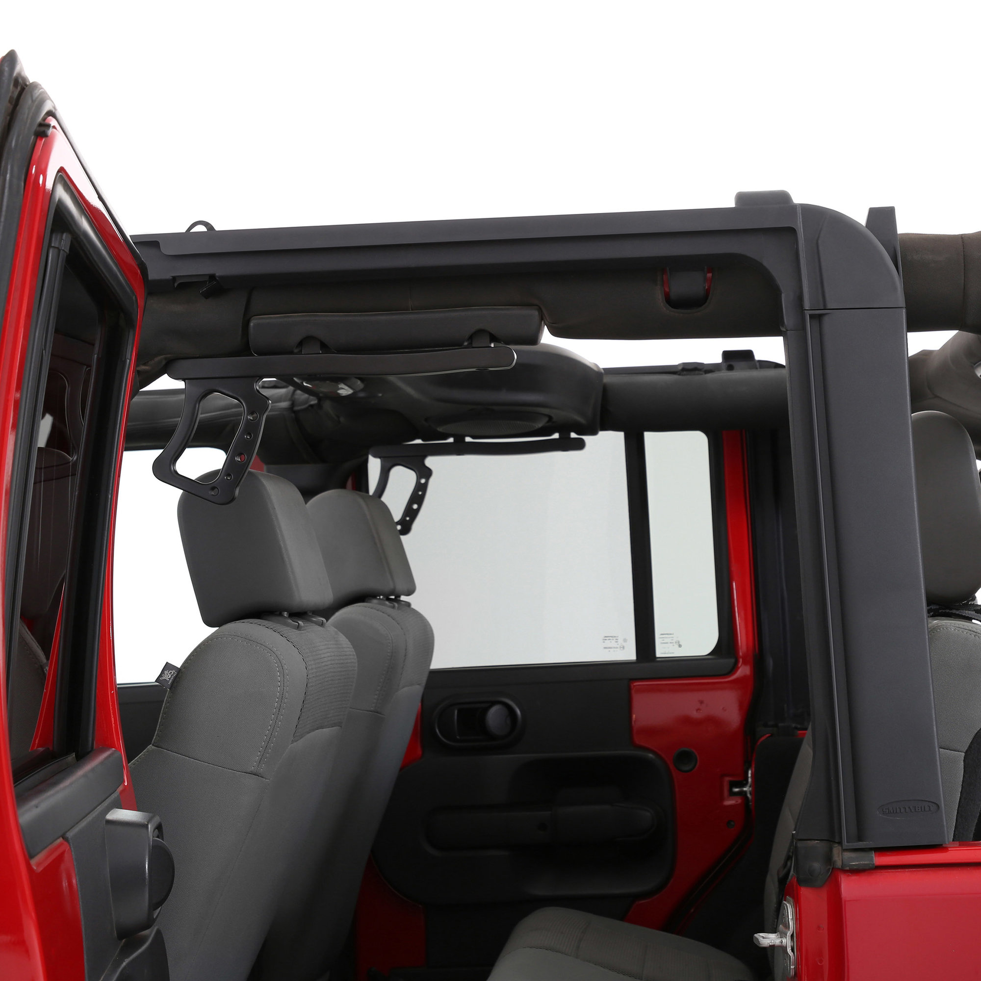 Smittybilt 91406 OE Style Door Surrounds for 07-18 Jeep Wrangler Unlimited  JK 4 Door | Quadratec