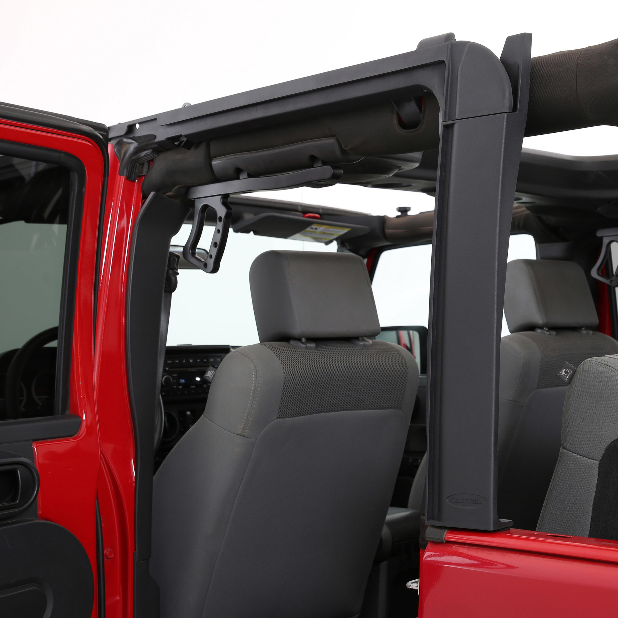 Smittybilt 91406 OE Style Door Surrounds for 0718 Jeep Wrangler