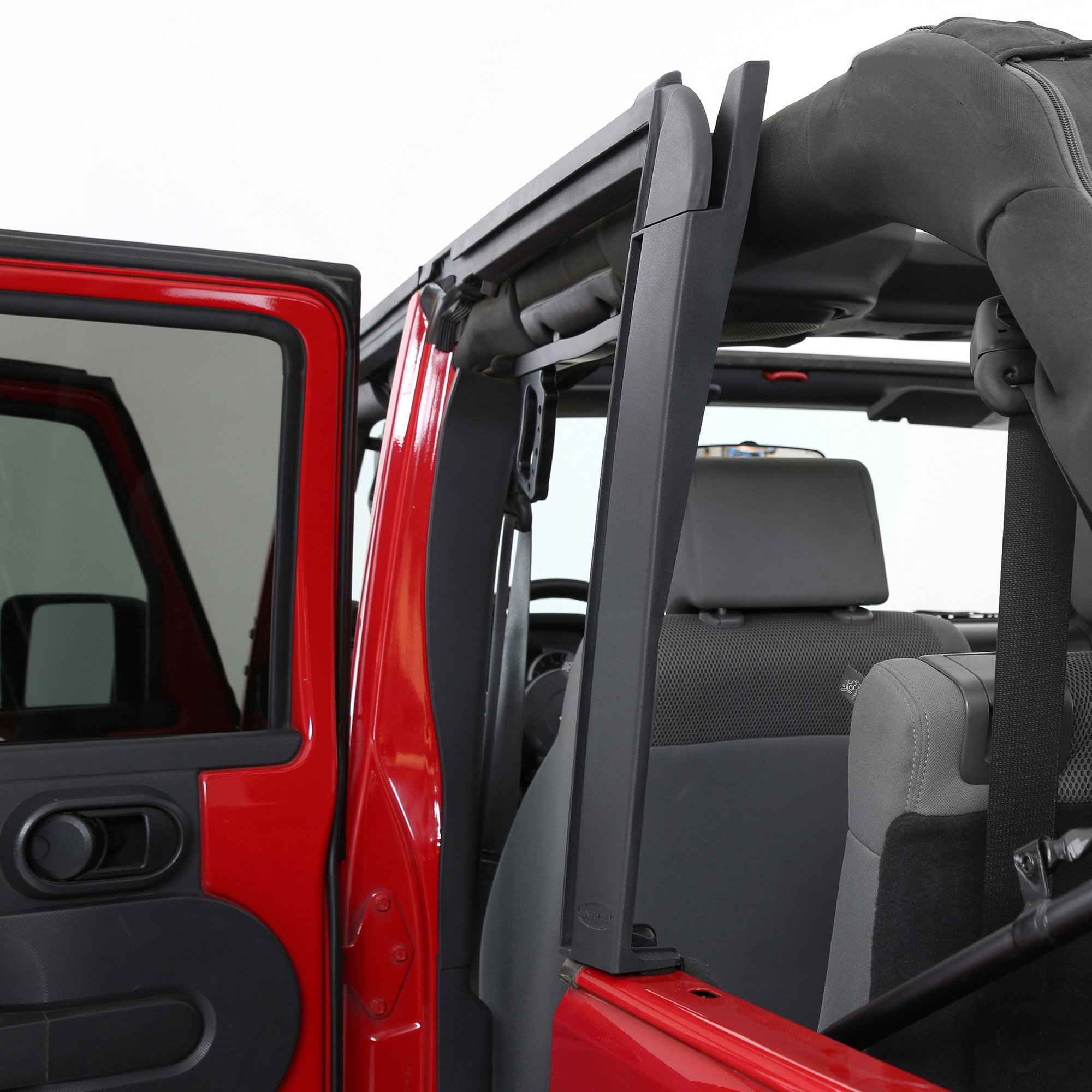 No-Drill Door Surrounds & Tailgate Bar For 07-18 Jeep Wrangler Unlimited JK – R&S 19JKkit