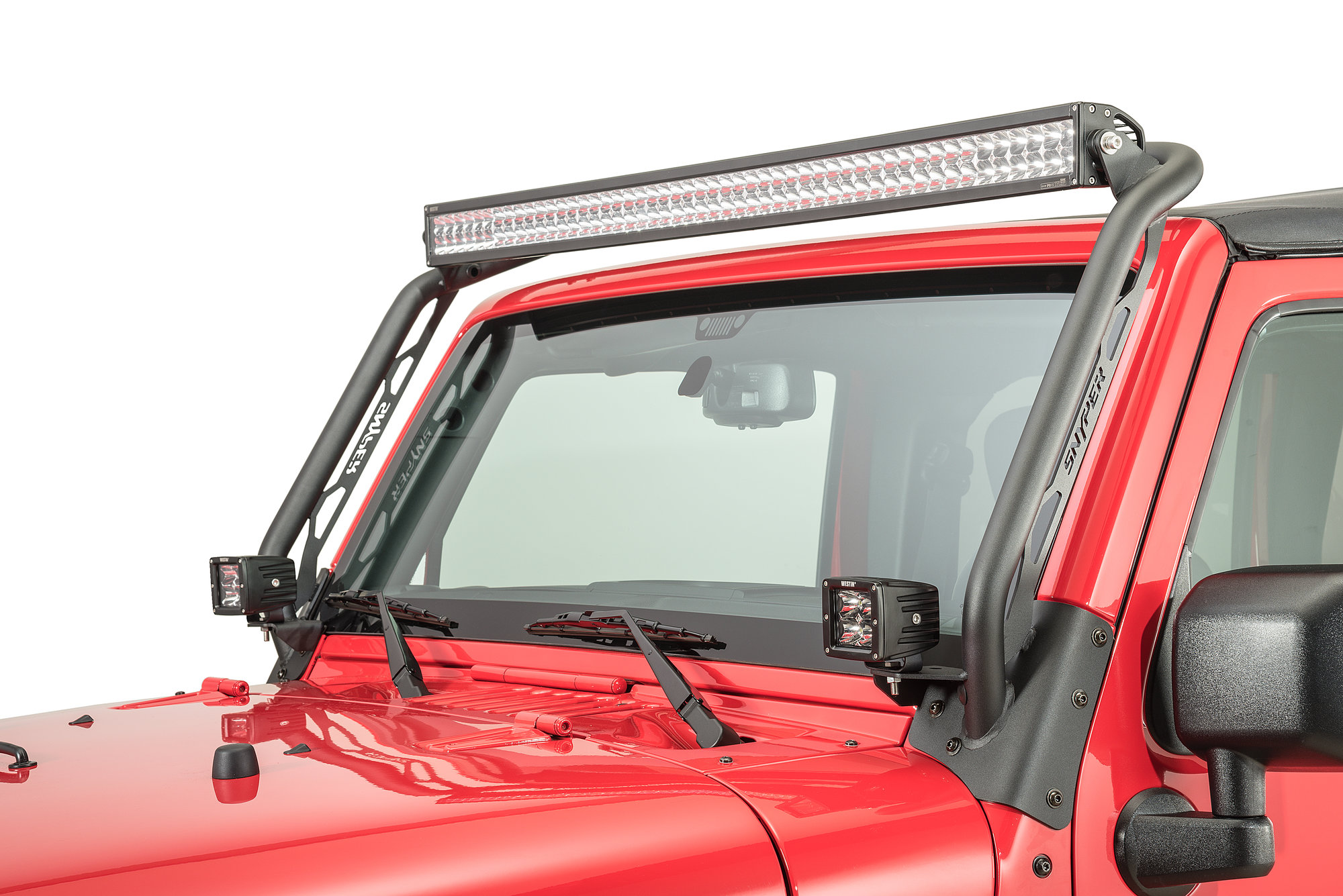 Snyper 0941005 Overhead LED Light Hoop in Textured Black for 0718