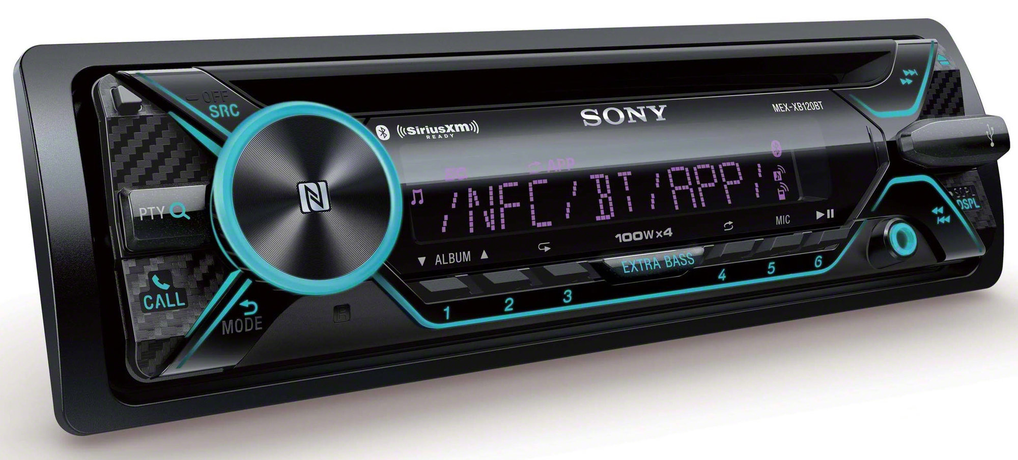 Sony MEX-XB120BT Bluetooth CD Stereo Receiver