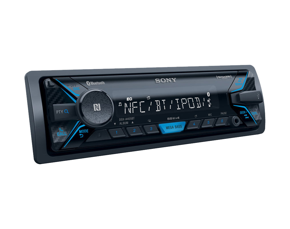 Sony DSXA415BT Stereo Receiver with Quadratec iVault for 0306 Jeep