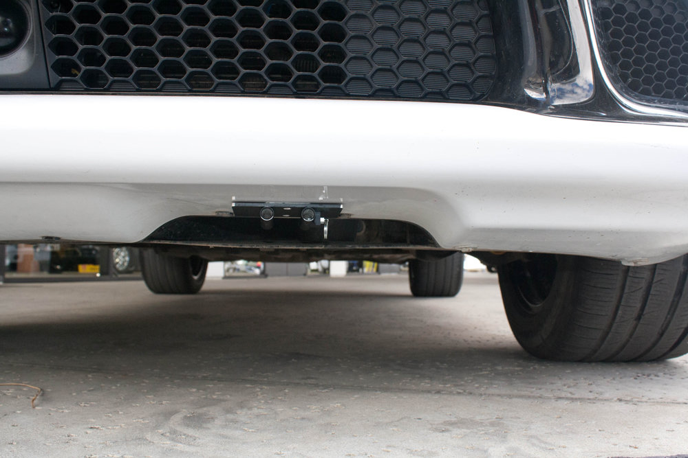jeep cherokee front license plate mount