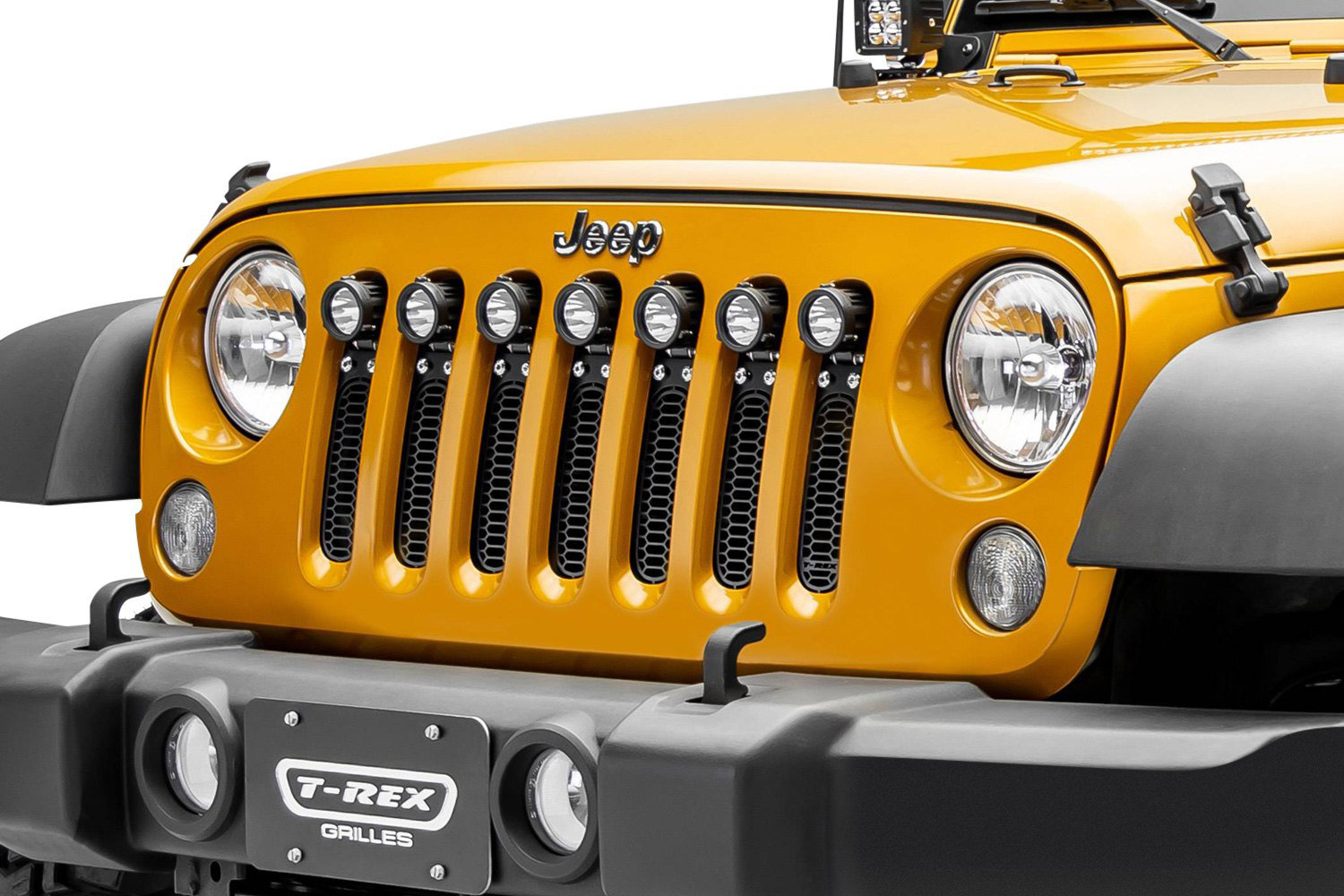 TRex 7314841 Laser Torch Series Black Grille with LED Lights