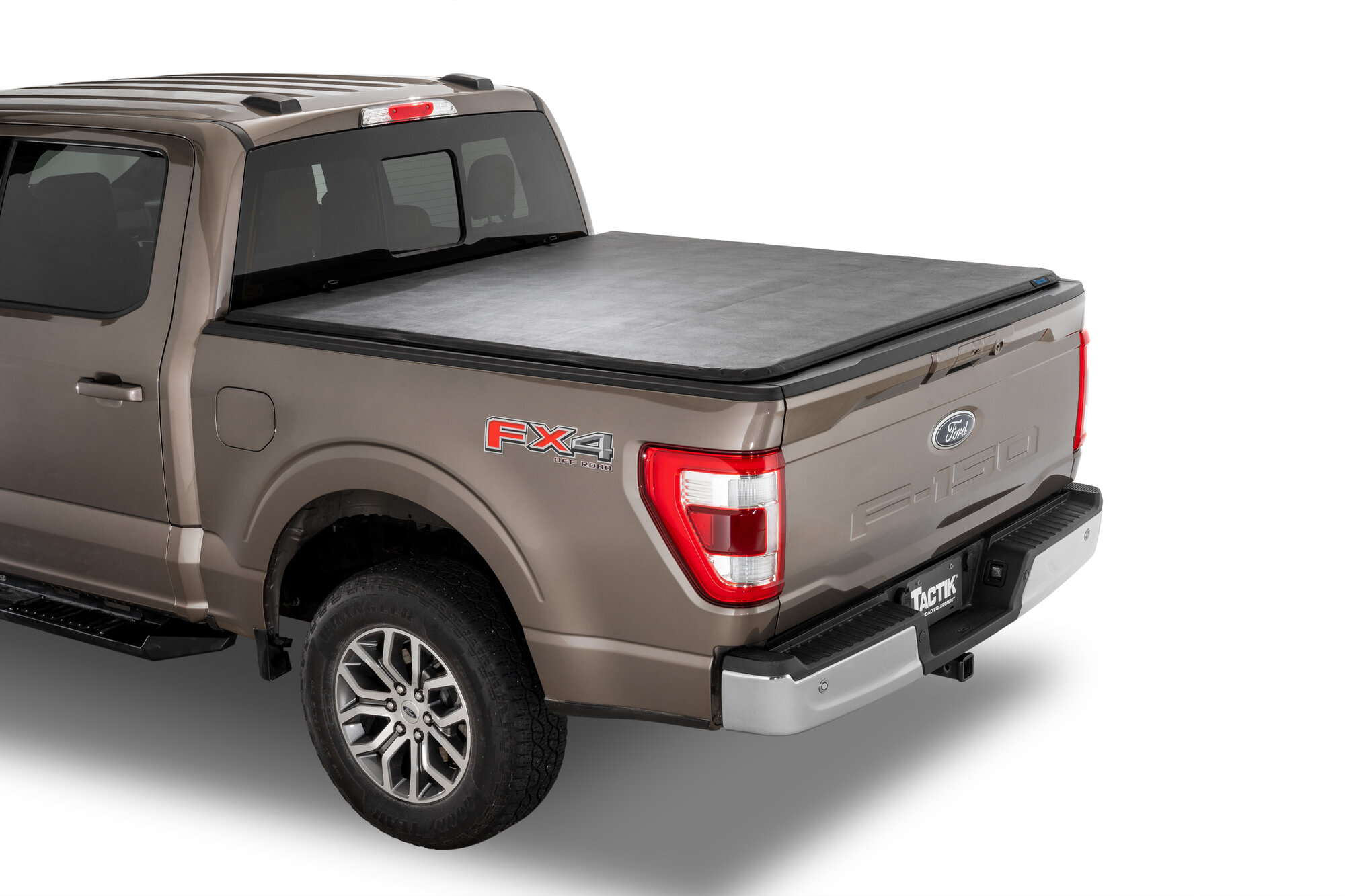 TACTIK Soft TriFold Truck Bed Tonneau Cover for 1523 F150 Quadratec