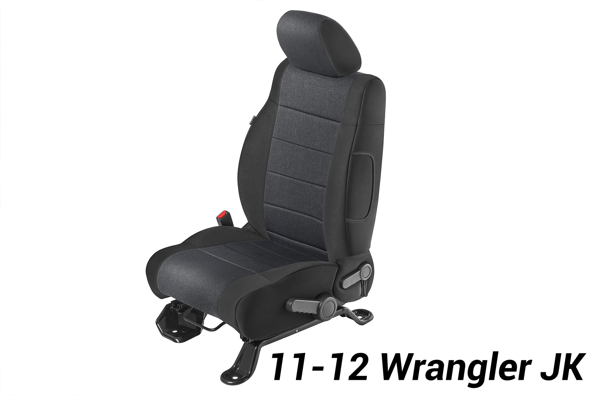 TecStyle Custom Fit Front and Rear Cloth Seat Covers for 0718 Jeep