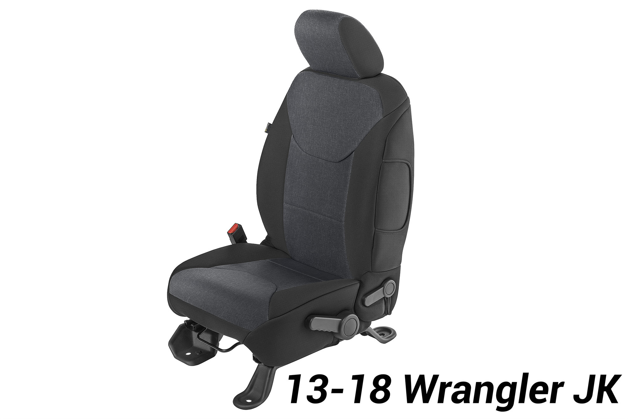 TecStyle Custom Fit Front and Rear Cloth Seat Covers for 0718 Jeep
