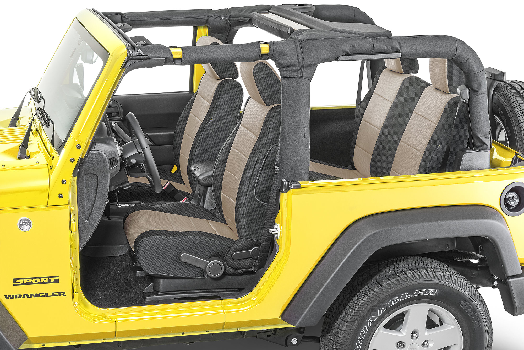 Flowmaster Jeep Wrangler Force II Axle Back Exhaust System - 817841