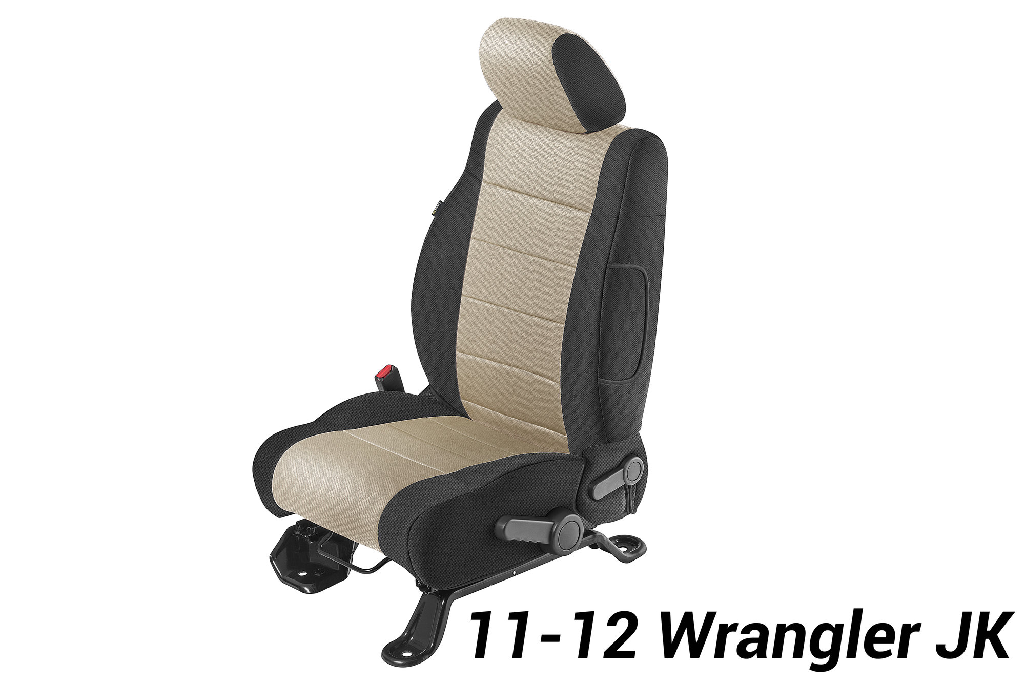 TecStyle Custom Fit Front and Rear Cloth Seat Covers for 0718 Jeep