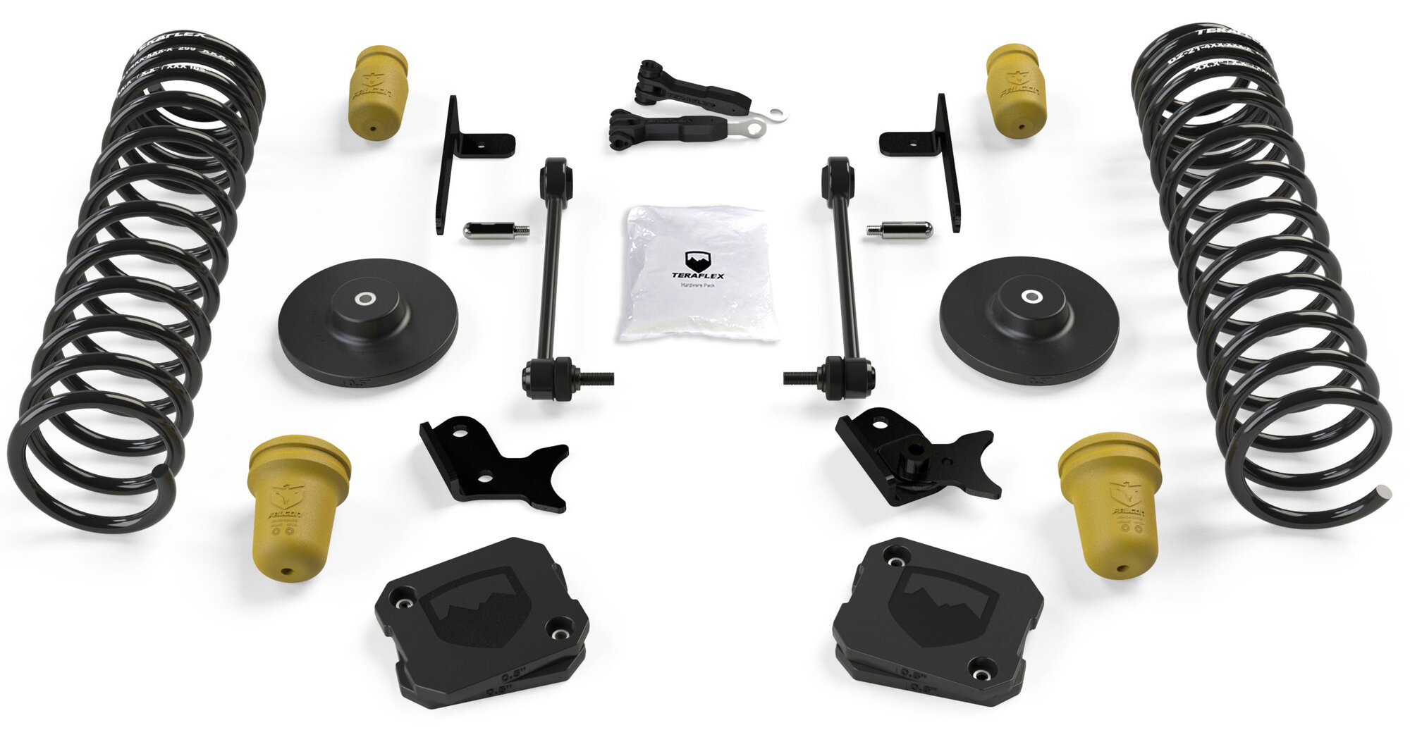 thumbnail image 2 of Front Spring Spacers 1 Inch Lift Wrangler Gladiator 1" Front Spring Spacer Leveling Kit For Jeep Wrangler & Gladiator 2007-2024 Models Jeep Suspension Spacer 2 of 13