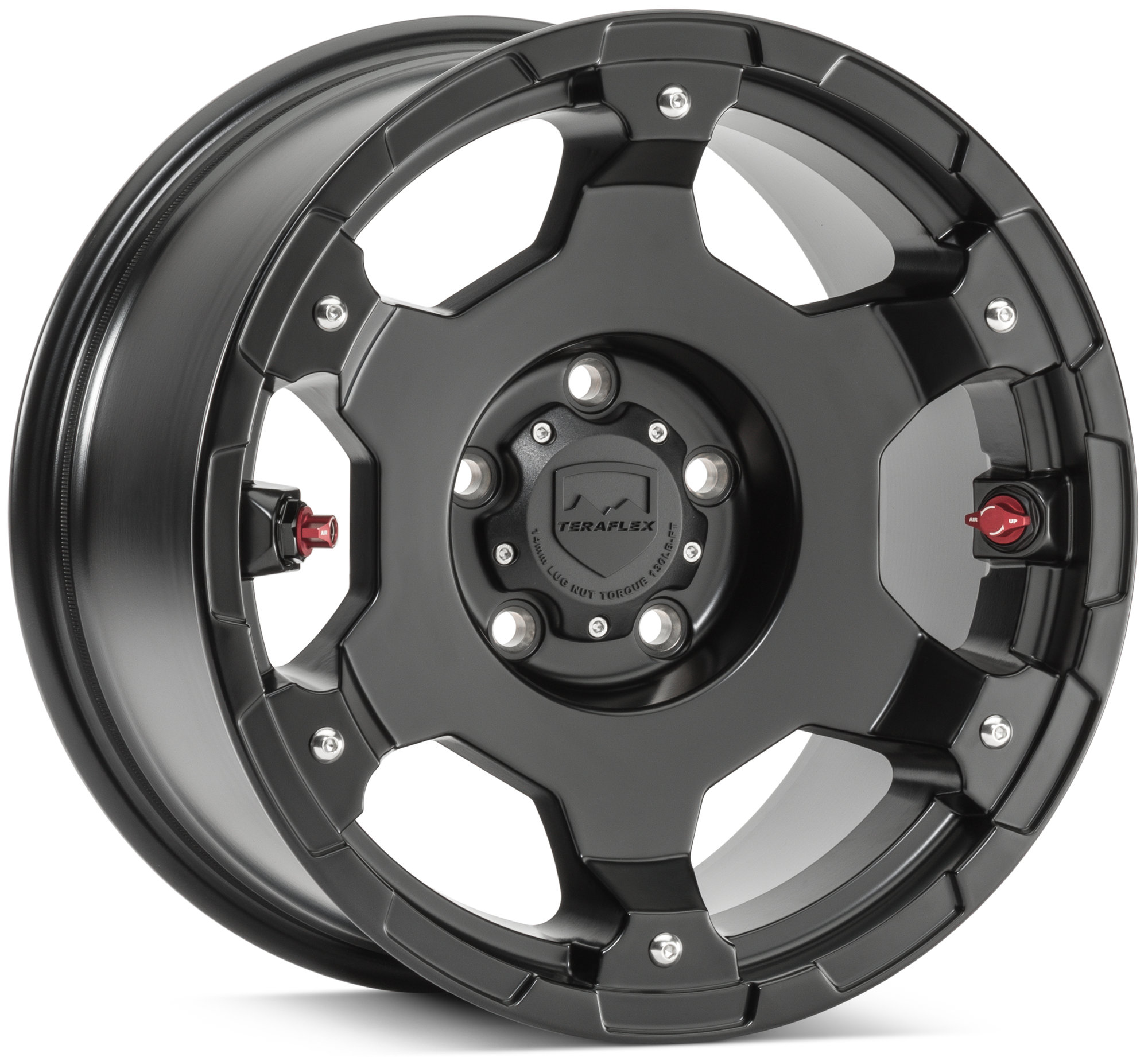 Teraflex Deluxe Nomad Wheel in Metallic Black for 0721 Jeep Wrangler
