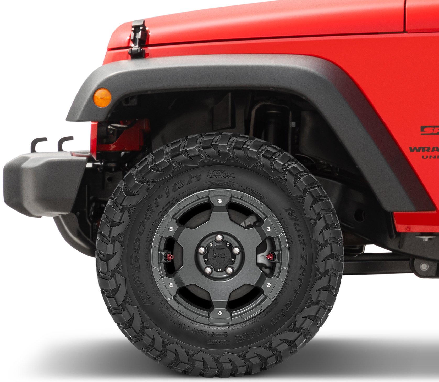 Teraflex Deluxe Nomad Wheel in Titanium Gray for 07-24 Jeep Wrangler JL, JK  & Gladiator JT