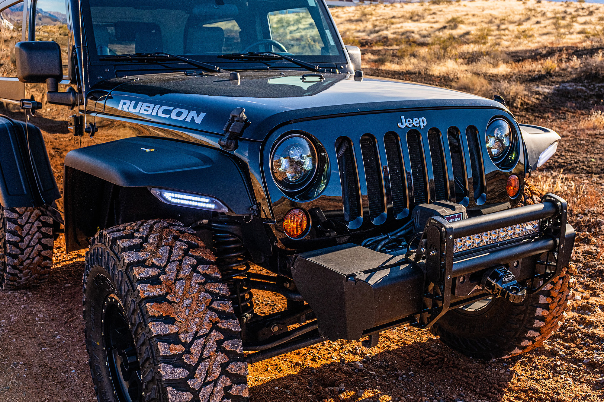 TrailMods Street Series Wide Flare Set for 0718 Jeep Wrangler JK with