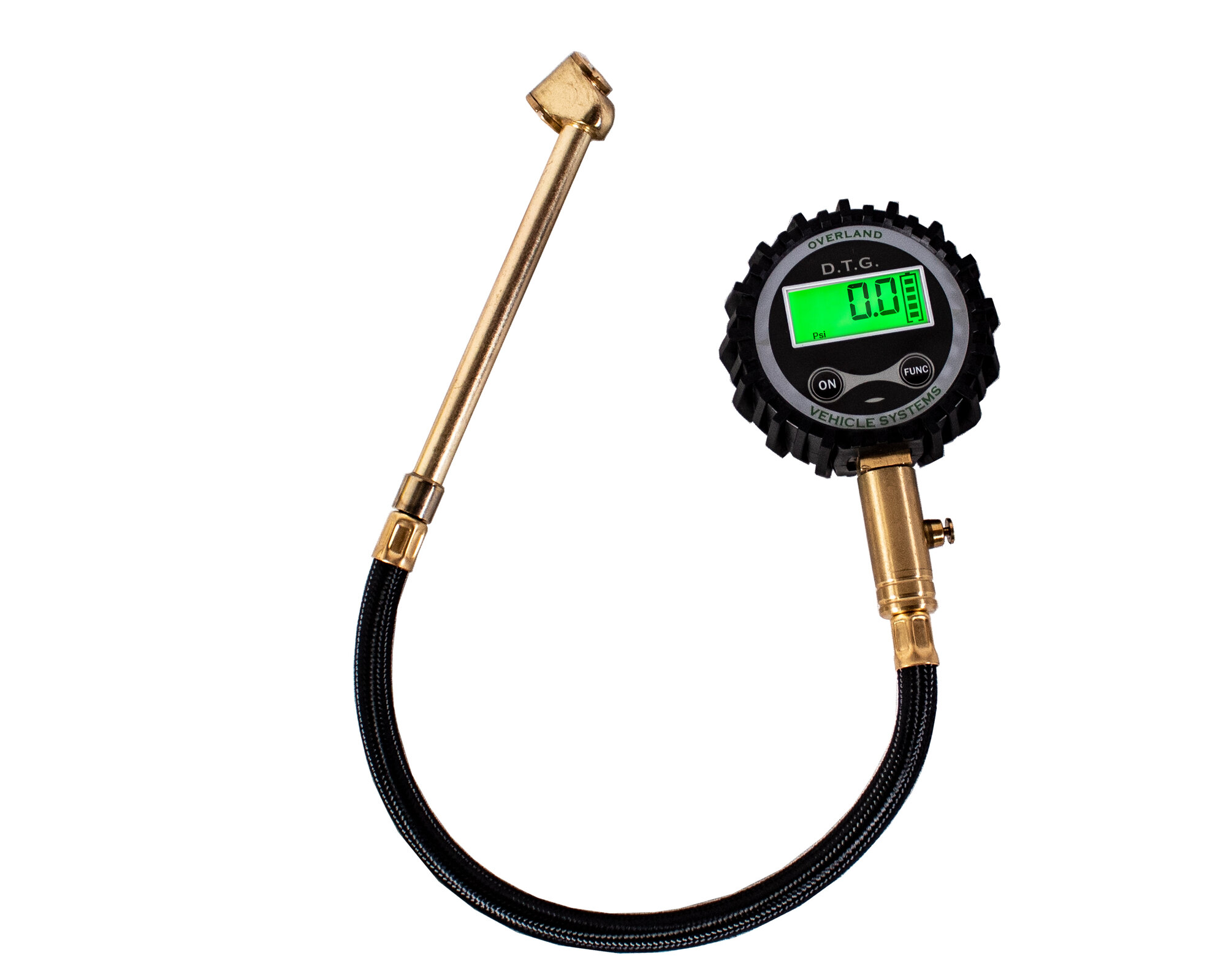 Up Down Air 12010001 Digital Tire Gauge with Valve Kit & Storage Bag ...