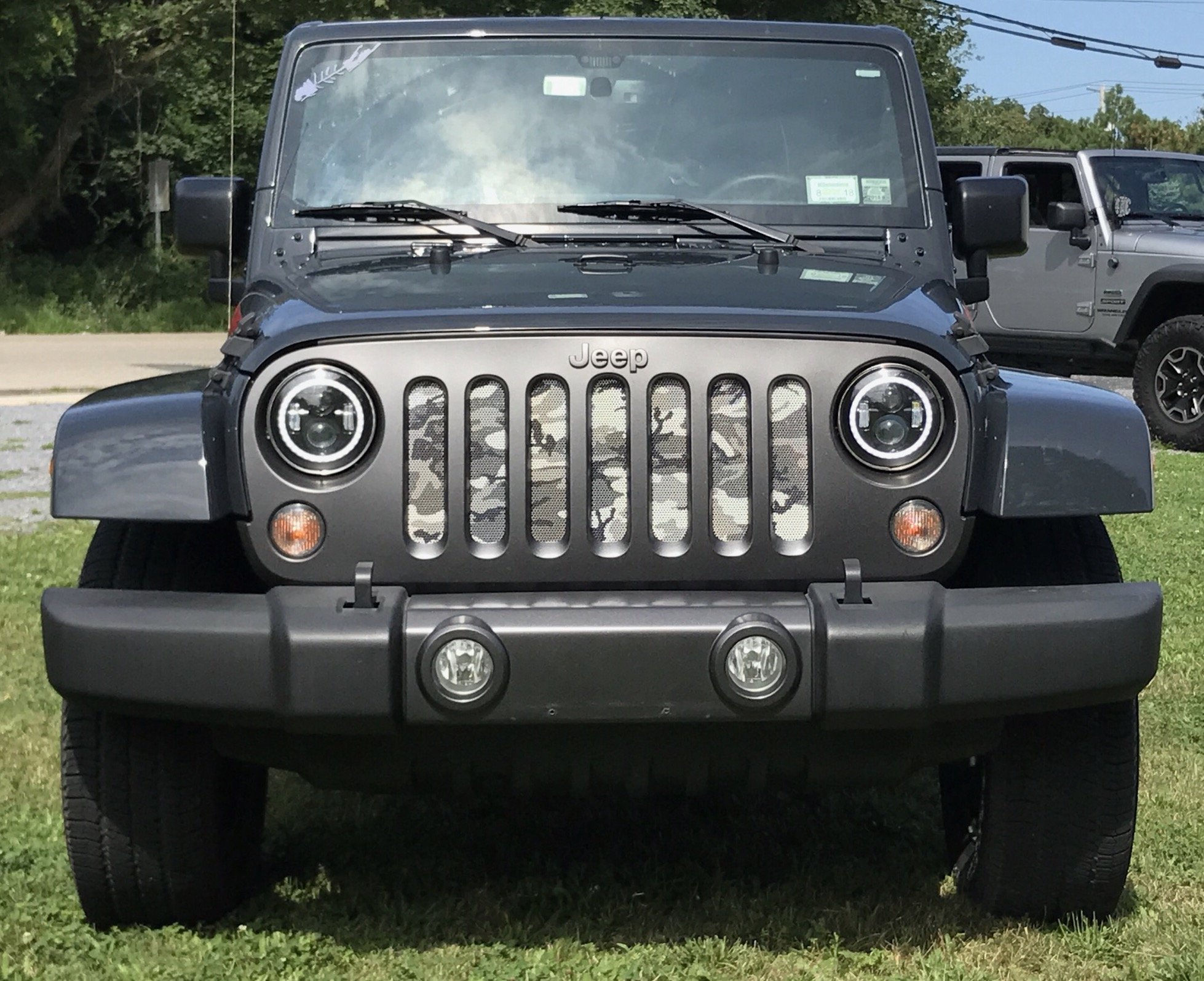 Under The Sun Inserts Outdoor Series Grille Insert for 07-18 Jeep Wrangler  JK | Quadratec