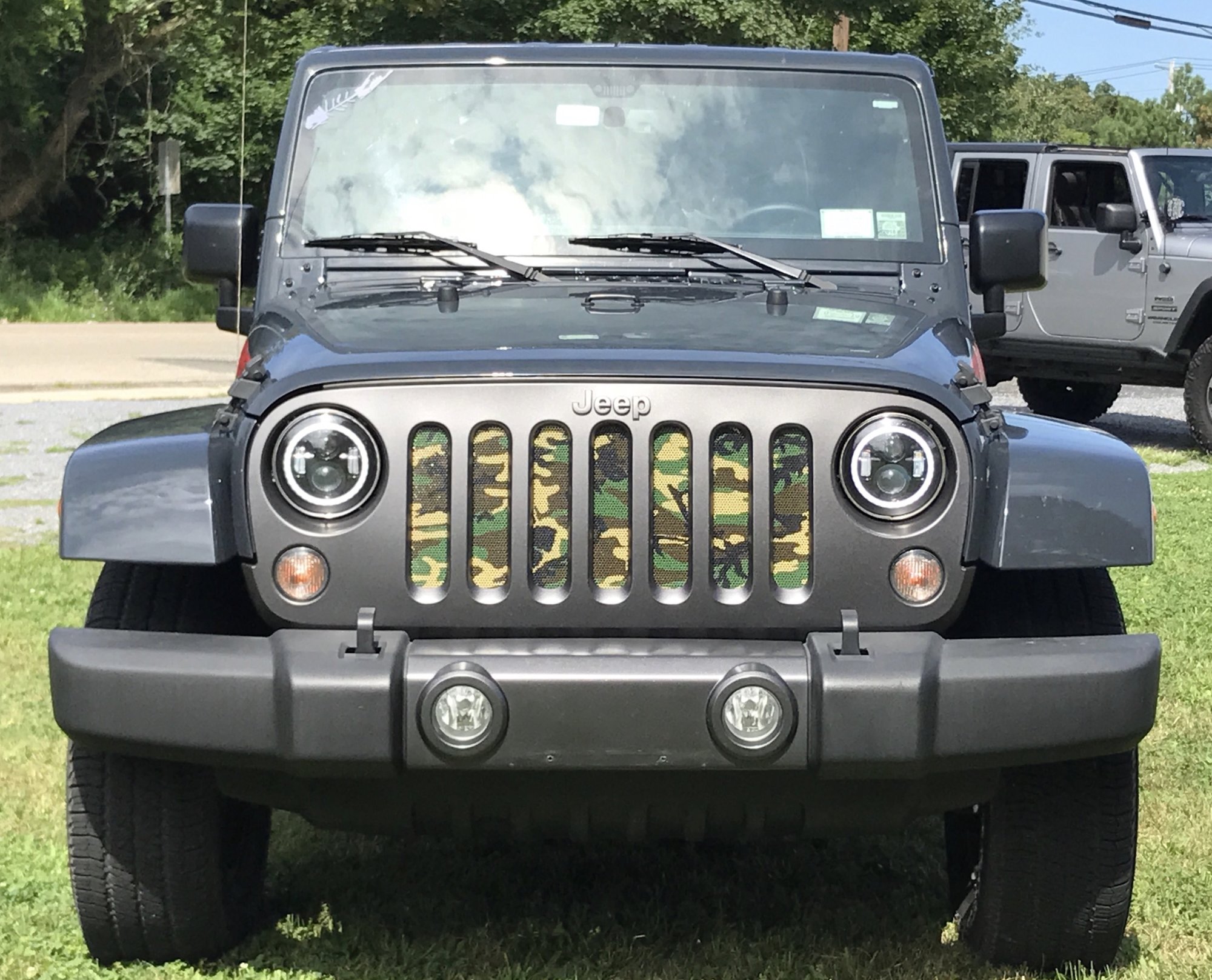 Under The Sun Inserts Outdoor Series Grille Insert for 07-18 Jeep Wrangler  JK | Quadratec