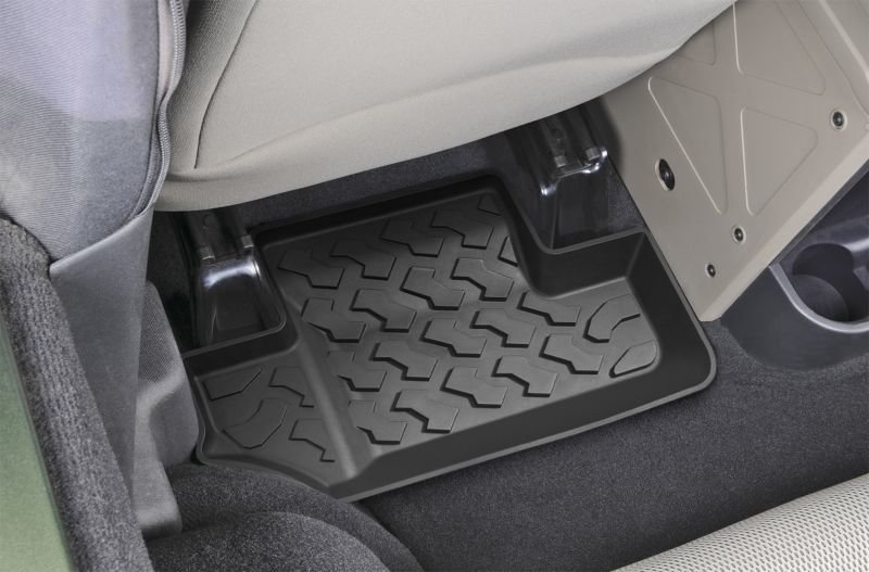 Quadratec Ultimate All Weather Rear Floor Liners For 07 18 Jeep
