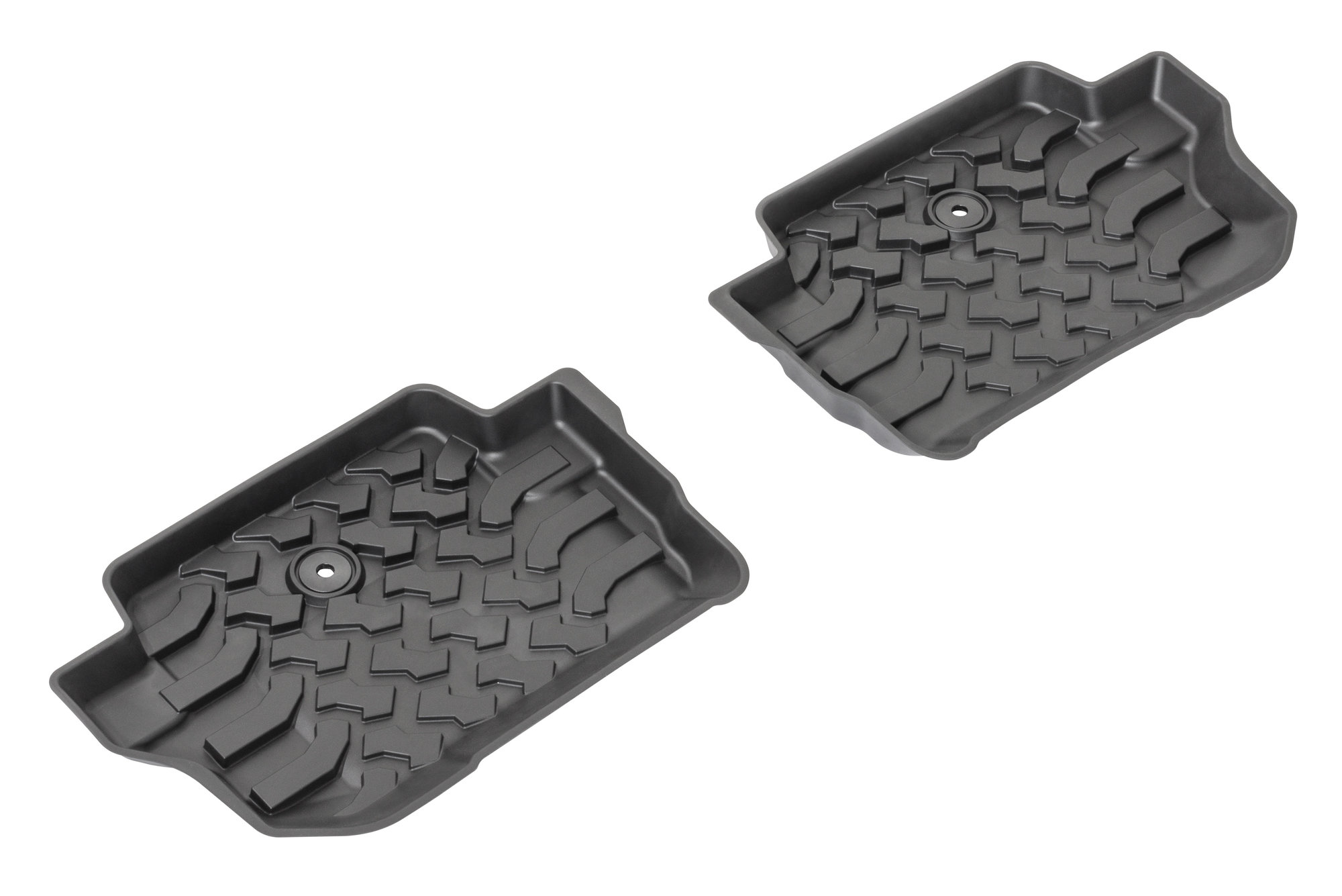 Quadratec Ultimate All Weather Floor Liners for 18-22 Jeep Wrangler JL 2- Door | Quadratec