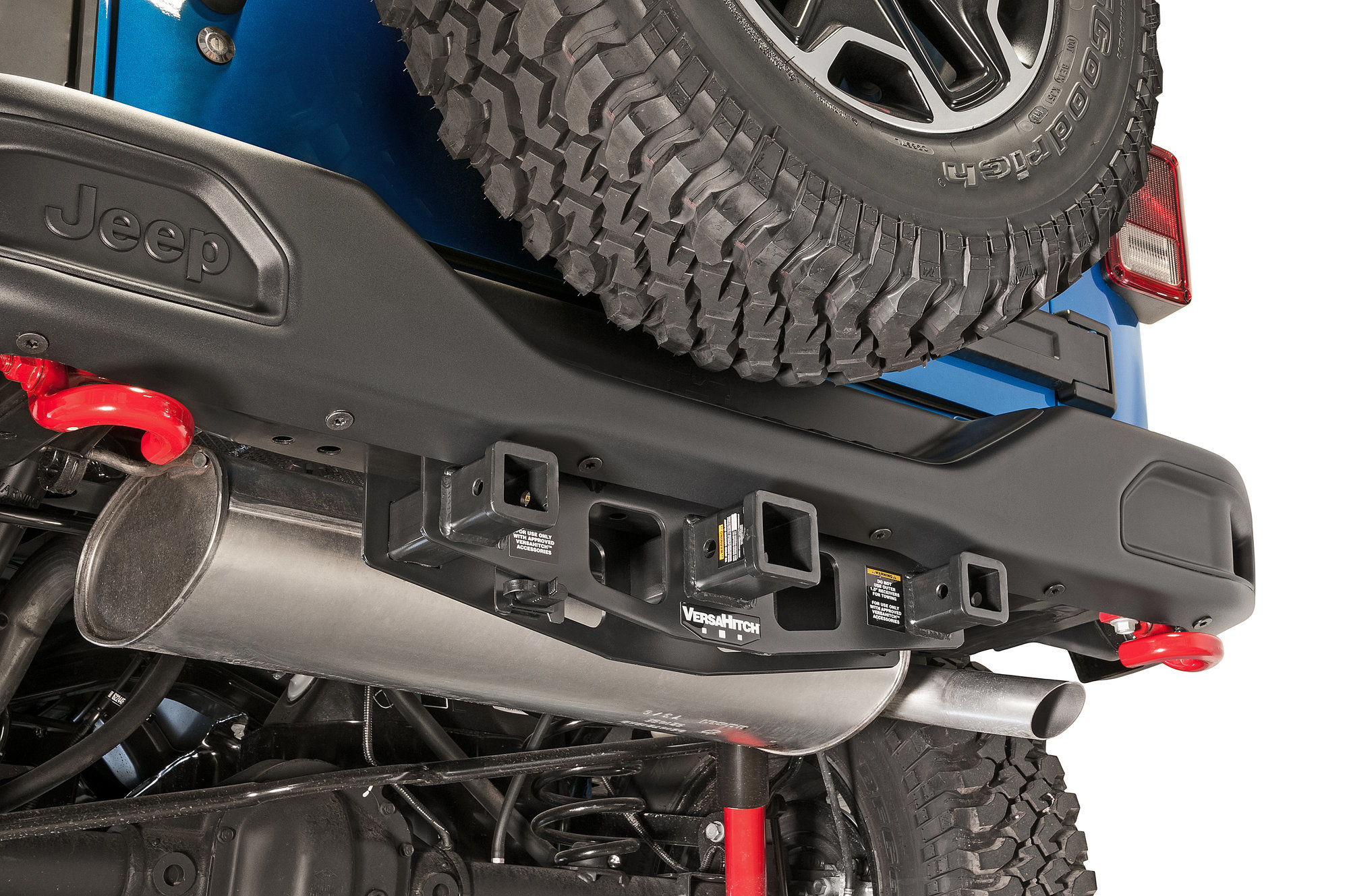 VersaHitch for 13-18 Wrangler JK with OE Steel Rear Bumper | Quadratec