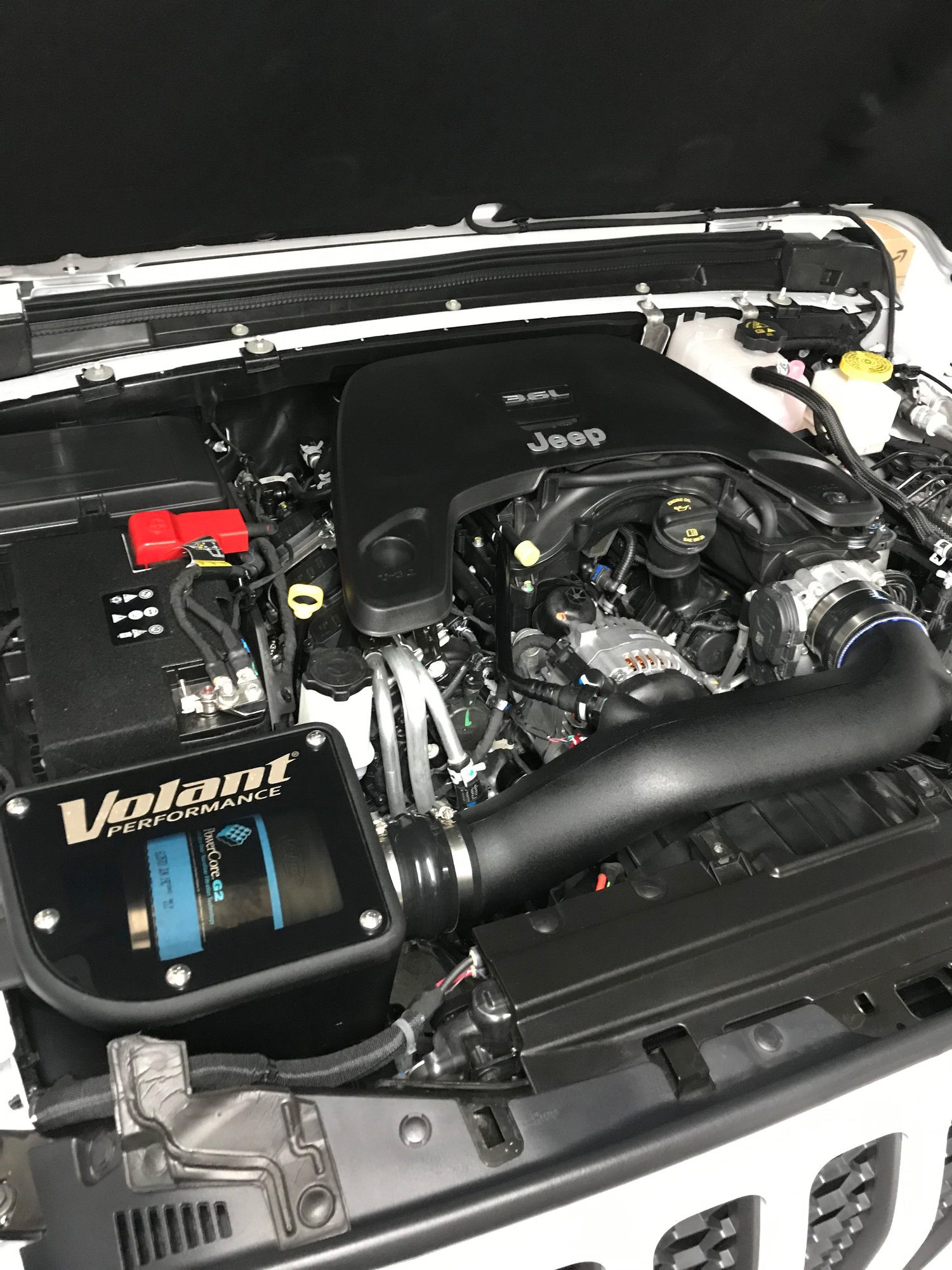 Volant 177366 Powercore Cold Air Intake For 18 20 Jeep Wrangler Jl Gladiator Jt With 3 6l Engine Quadratec