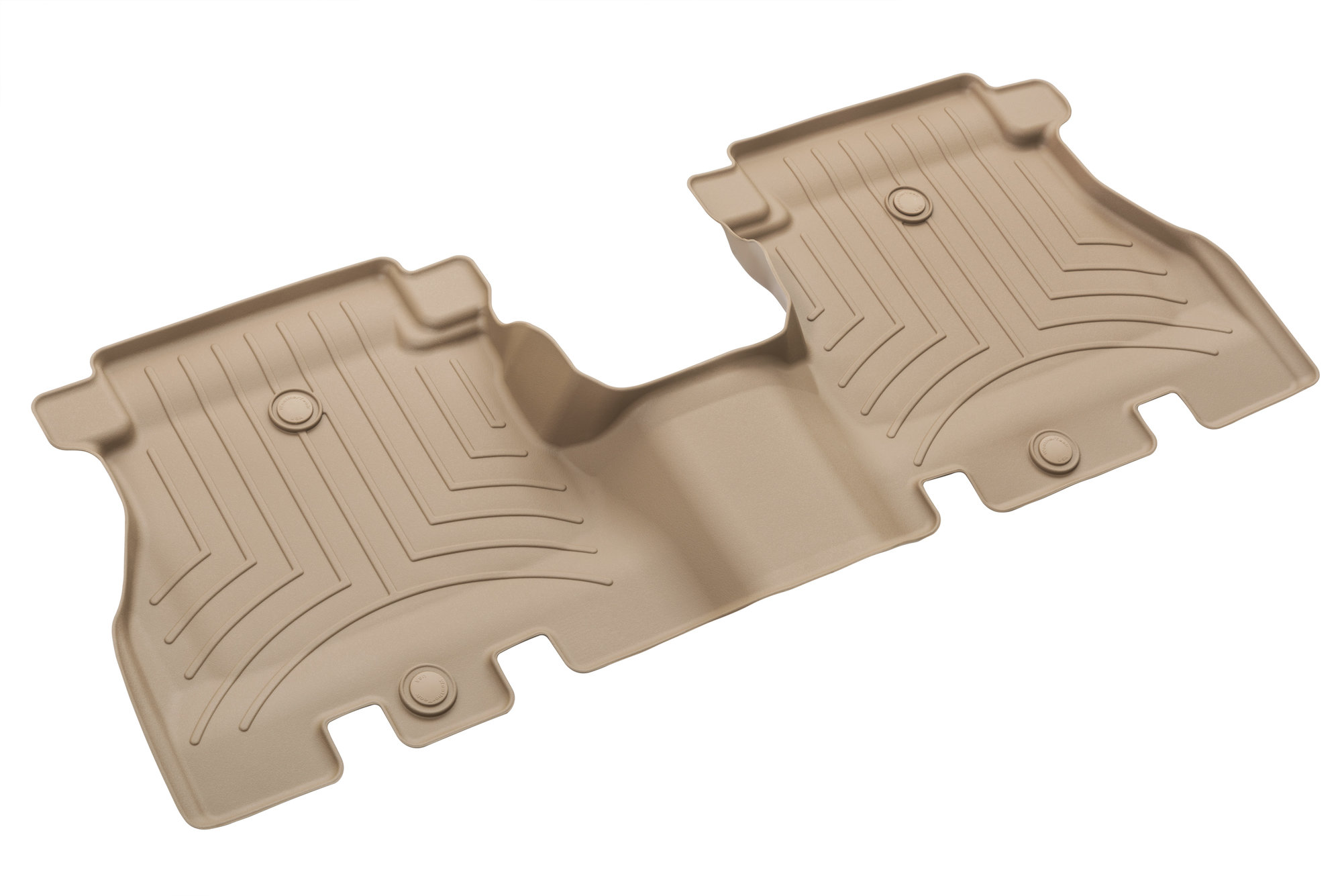 WeatherTech 451313-1-2 DigitalFit Front & Rear FloorLiners in Tan for 2018  Jeep Wrangler Unlimited JL