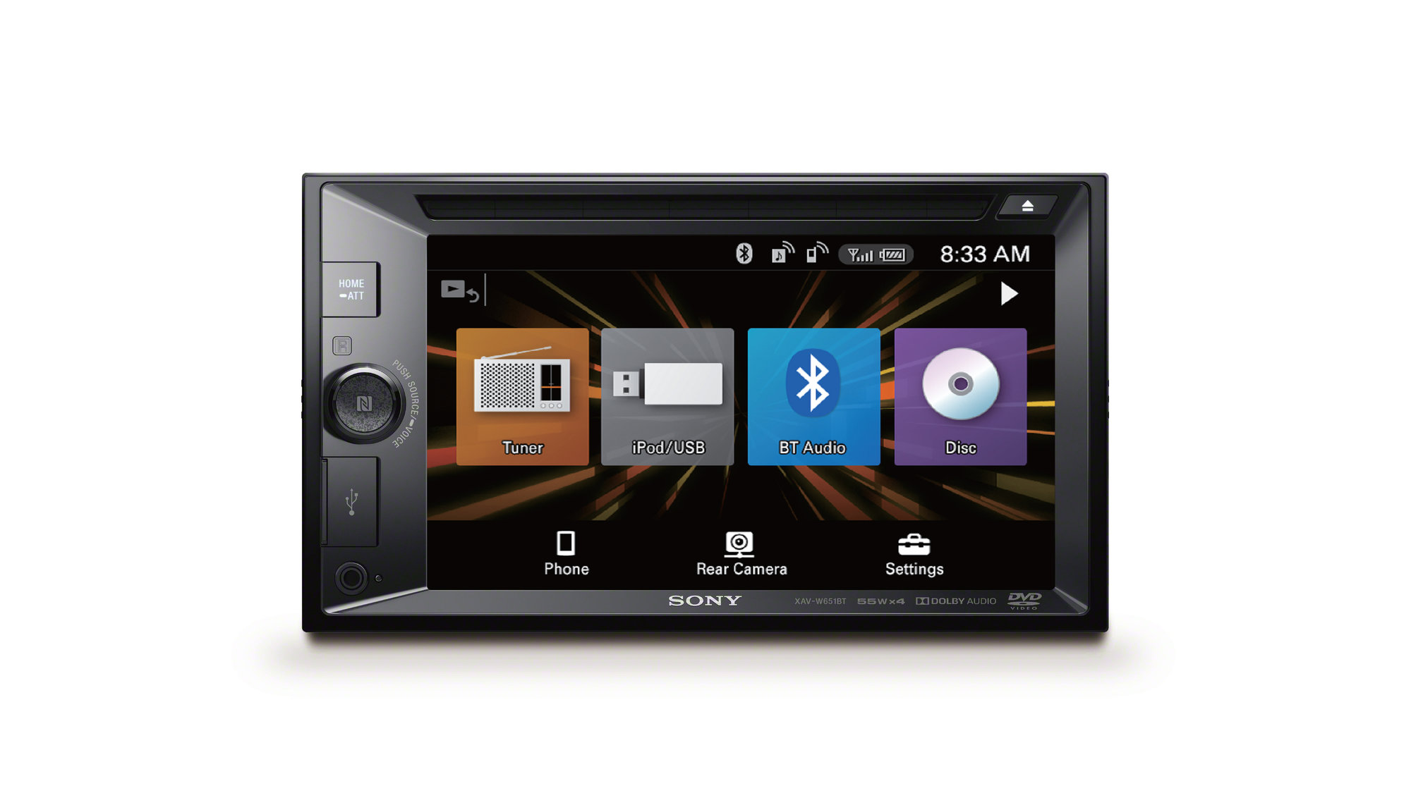 Sony XAVW651BT Stereo Receiver for 0718 Jeep Wrangler JK Quadratec
