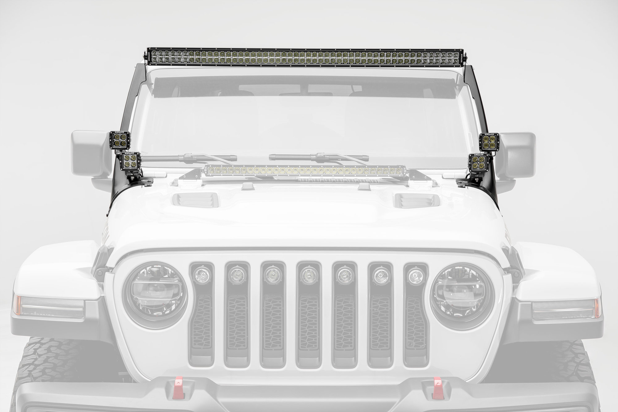 パーツ MINI SPORT AERIAL ROD & LED PROJEKTOR. Kyosho LED Light Unit Clear & Red (Mini-Z for Sports) Parts