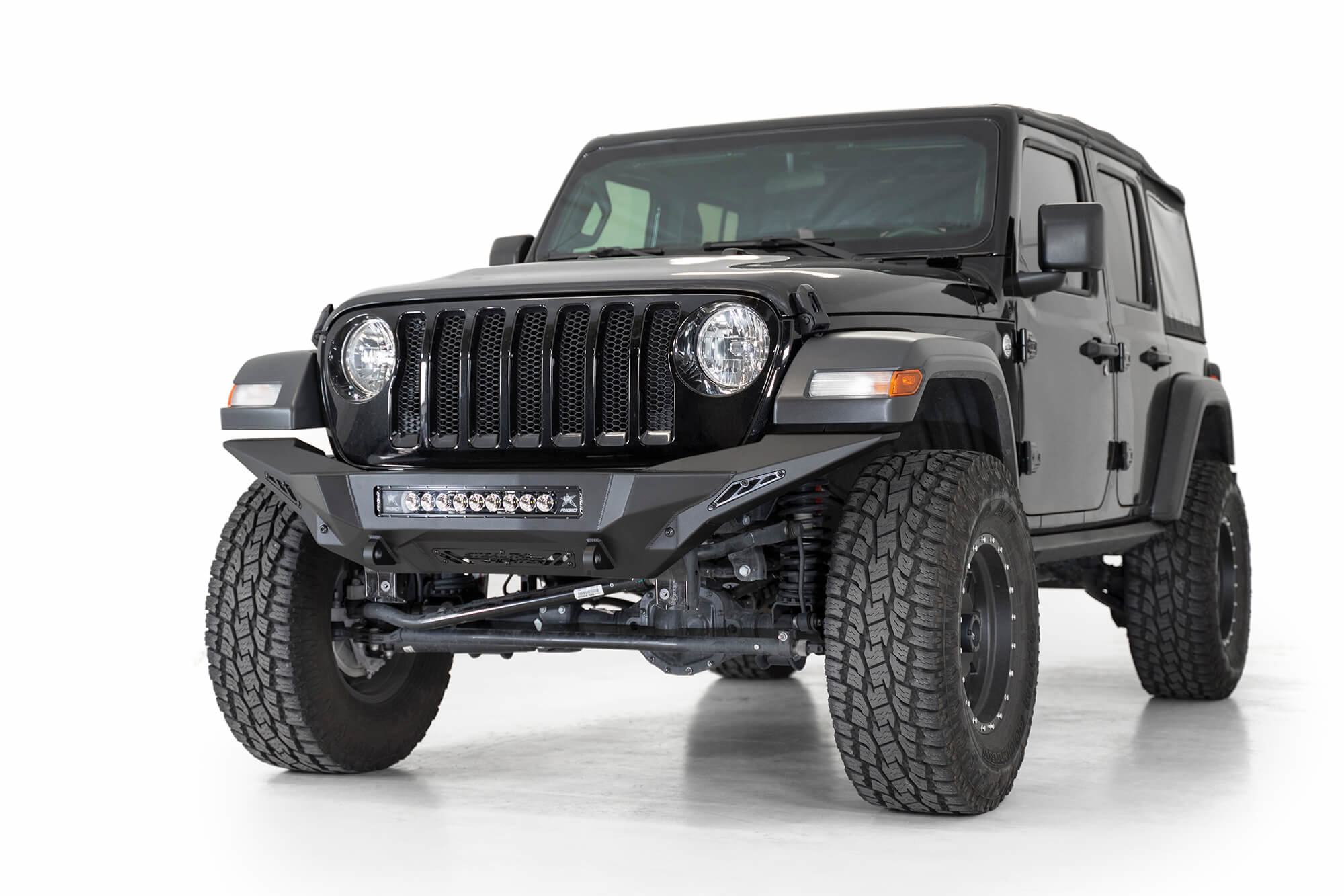ADD Offroad Stealth Fighter Full Length Front Bumper for 18-21 Jeep Wrangler  JL & Gladiator JT | Quadratec