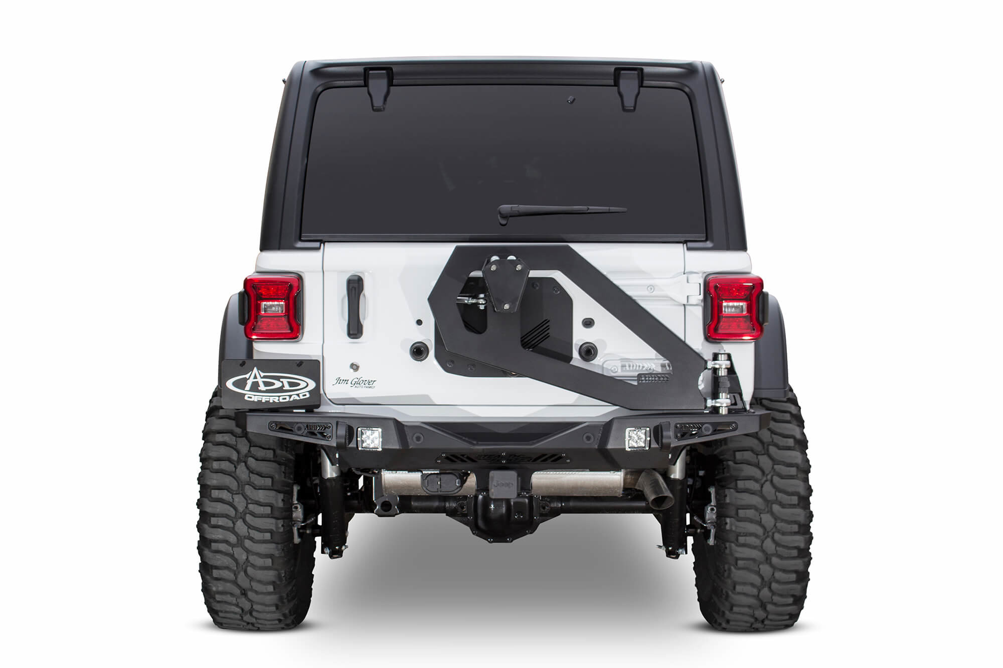 ADD Offroad T96912NA01NA Stealth Fighter Tire Carrier for 18-20 Jeep  Wrangler JL | Quadratec