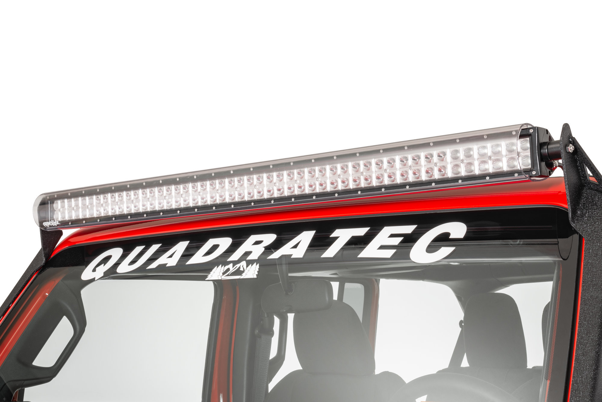Aerolidz Dual LED Light Bar Silencer | Quadratec