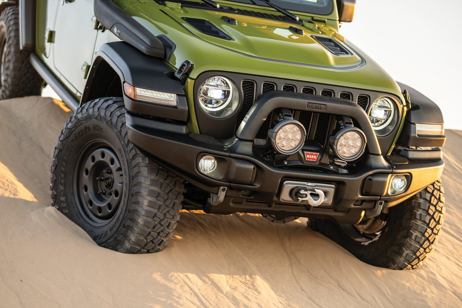 AEV EX Front Bumper for 18-22 Jeep Wrangler JL & Gladiator JT | Quadratec