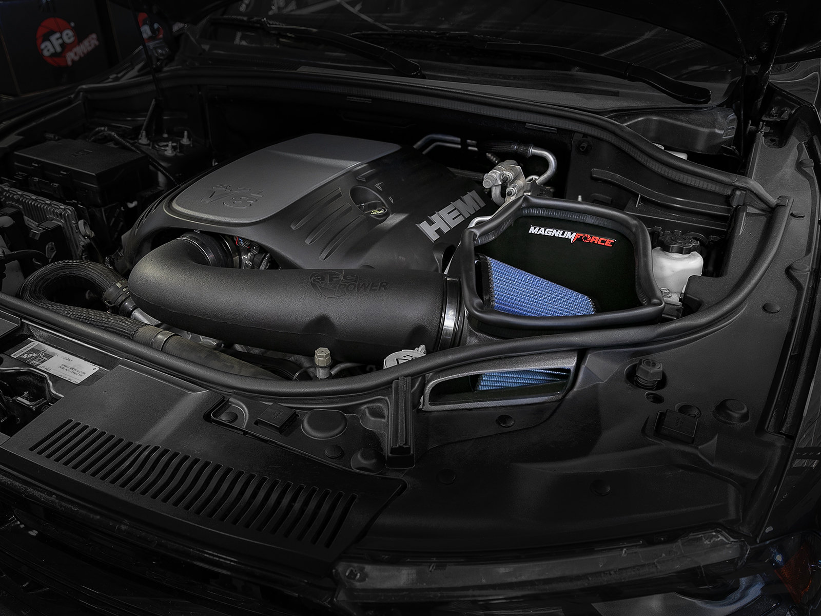 Afe Power Magnum Force Stage 2 Cold Air Intake System For 11 19 Jeep Grand Cherokee With 5 7l Hemi Quadratec