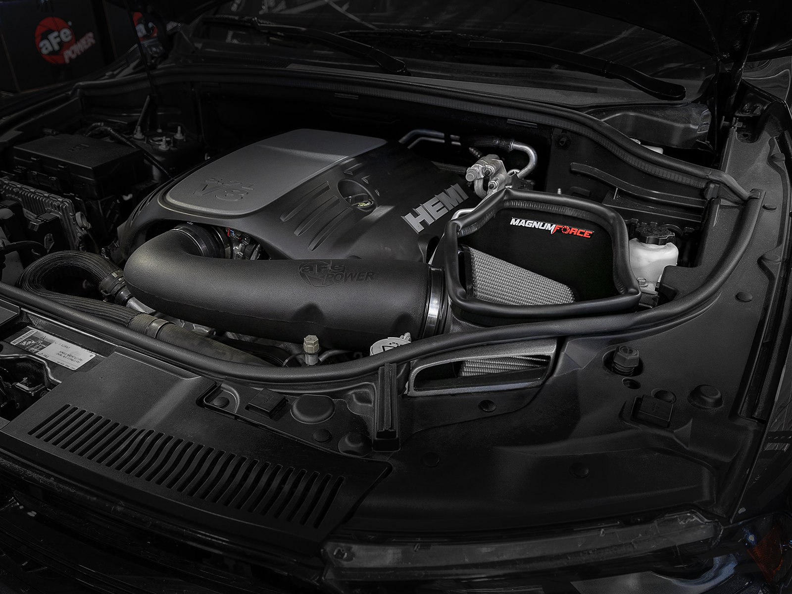 Afe Power Magnum Force Stage 2 Cold Air Intake System For 11 19 Jeep Grand Cherokee With 5 7l Hemi Quadratec