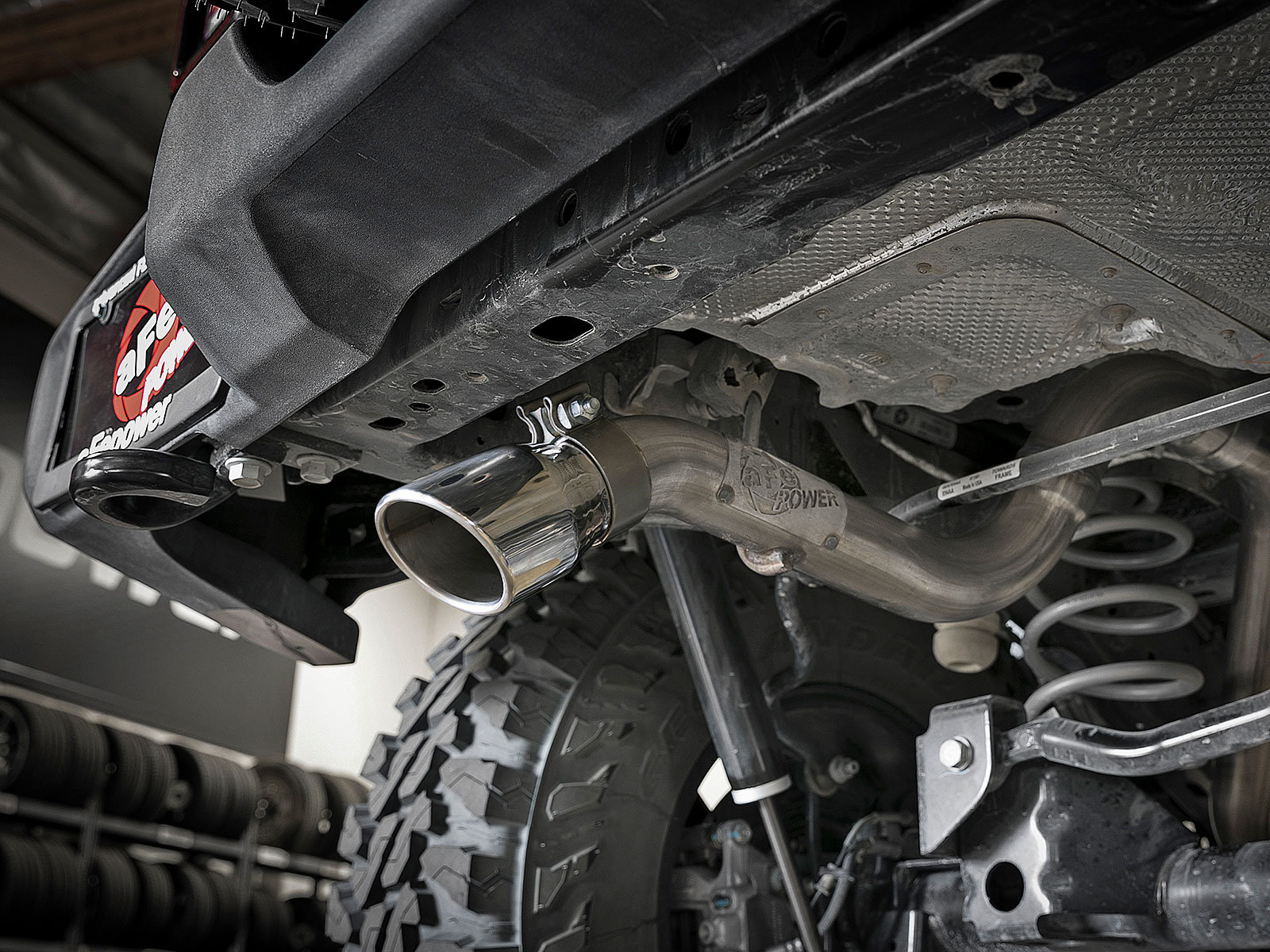 aFe Power Mach Force XP Hi-Tuck 2.5 409 Stainless Cat-Back Exhaust System  for 18-21 Jeep Wrangler JL w/ 3.6L