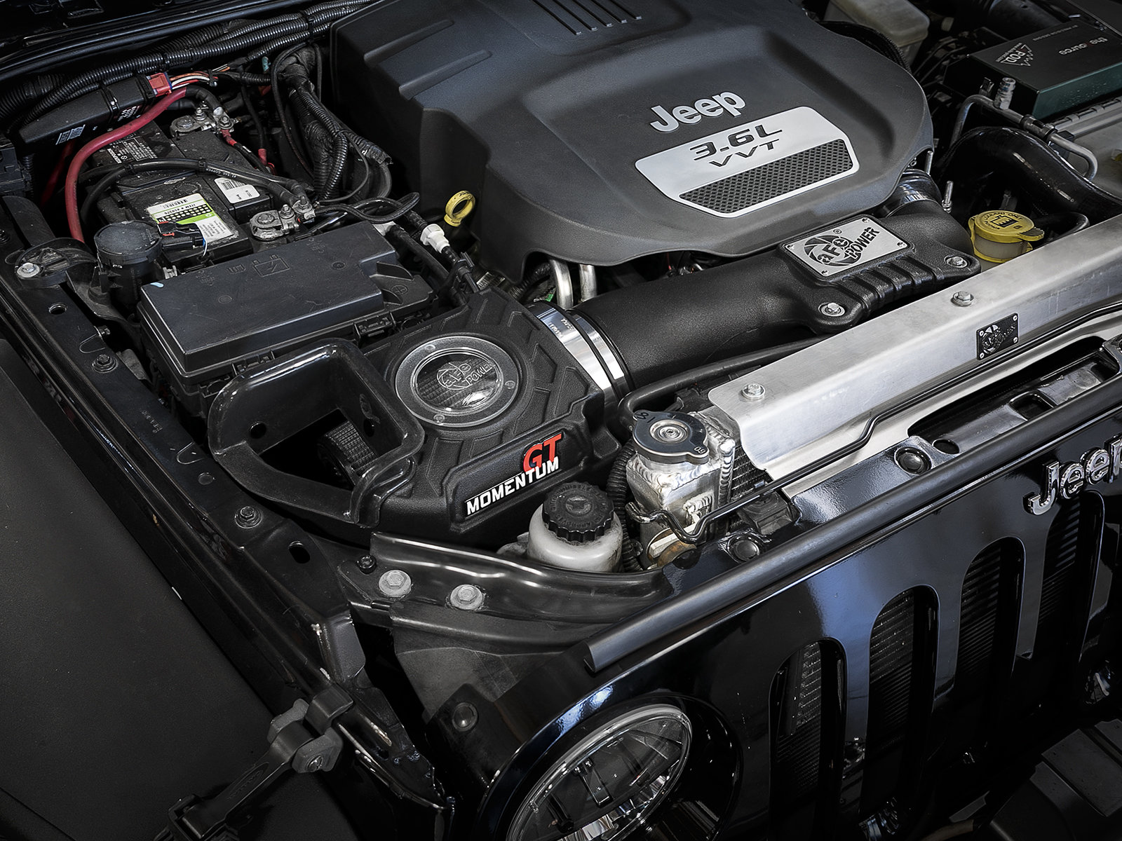 AFe Momentum GT Cold Air Intake For 2018-2025 Jeep Wrangler JL & Gladiator 3.6L – Performance Dry Filter