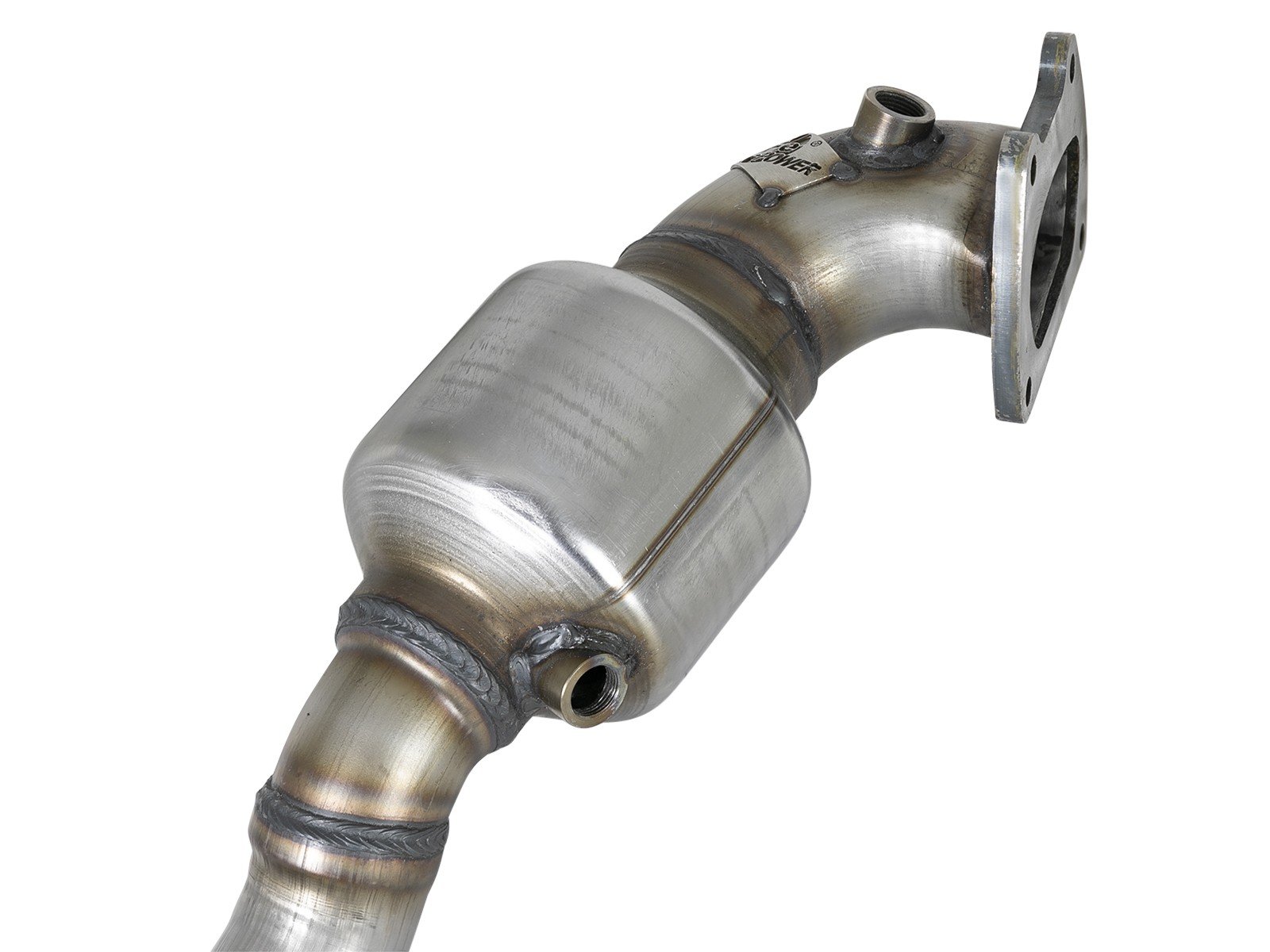 aFe Power 4848025HC Twisted Steel Street Series Down Pipe for 1820 Jeep Wrangler JL