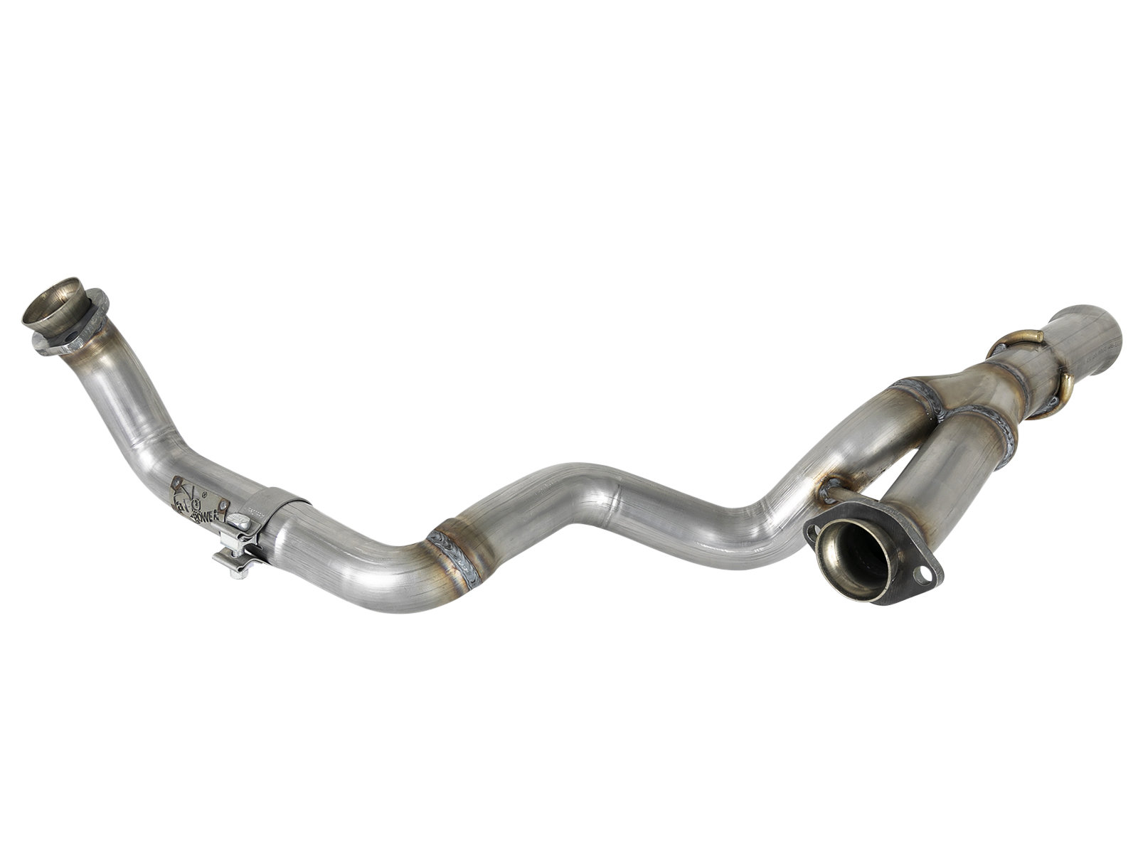 Afe Power 48 48026 Twisted Steel Y Pipe Exhaust System For