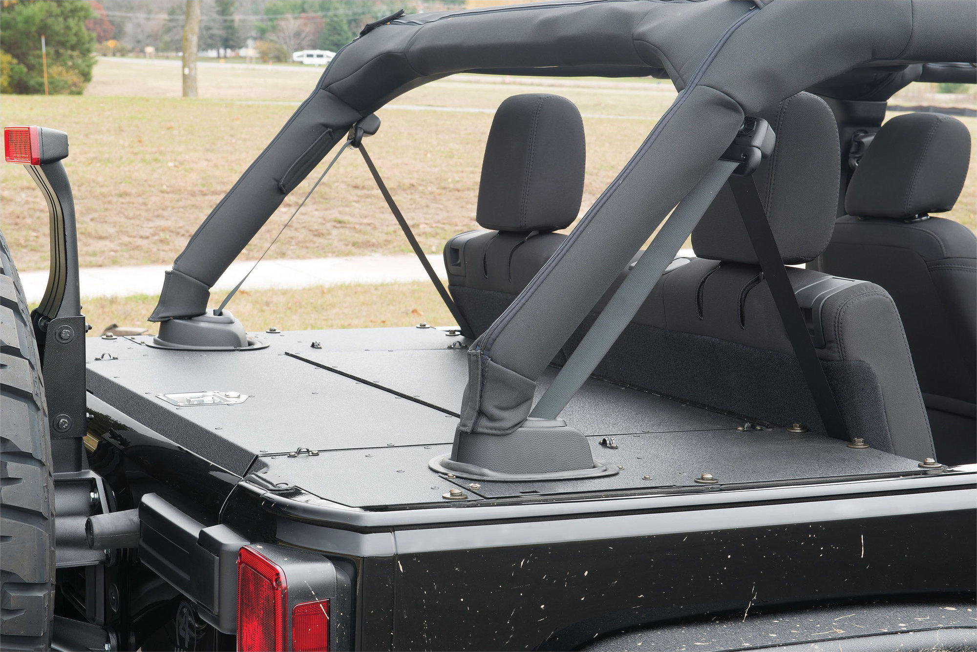 Aries Security Cargo Lid for 07-18 Jeep Wrangler JK Unlimited 4-Door |  Quadratec